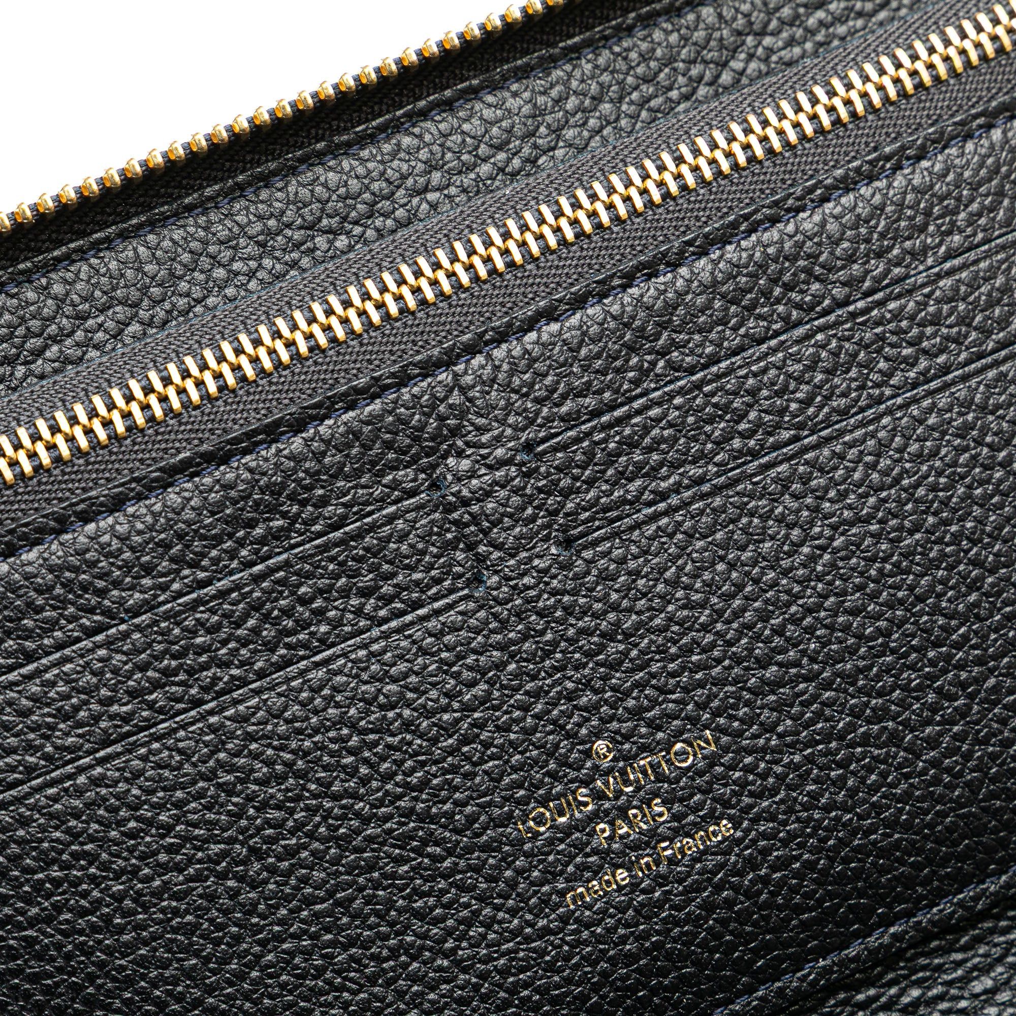 Louis Vuitton Louis Vuitton Monogram Empreinte Zippy Long Wallet Black Size ONE SIZE - 8 Thumbnail