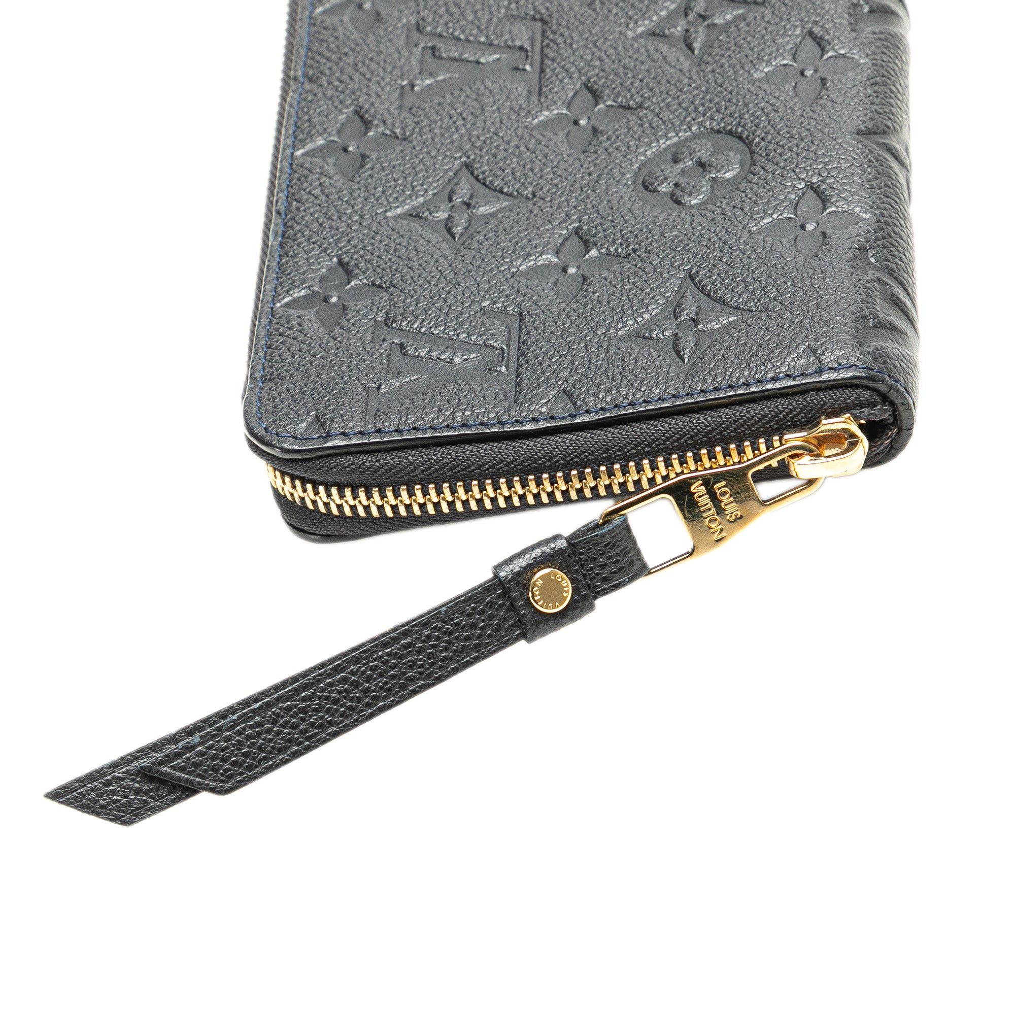Louis Vuitton Louis Vuitton Monogram Empreinte Zippy Long Wallet Black Size ONE SIZE - 12 Thumbnail