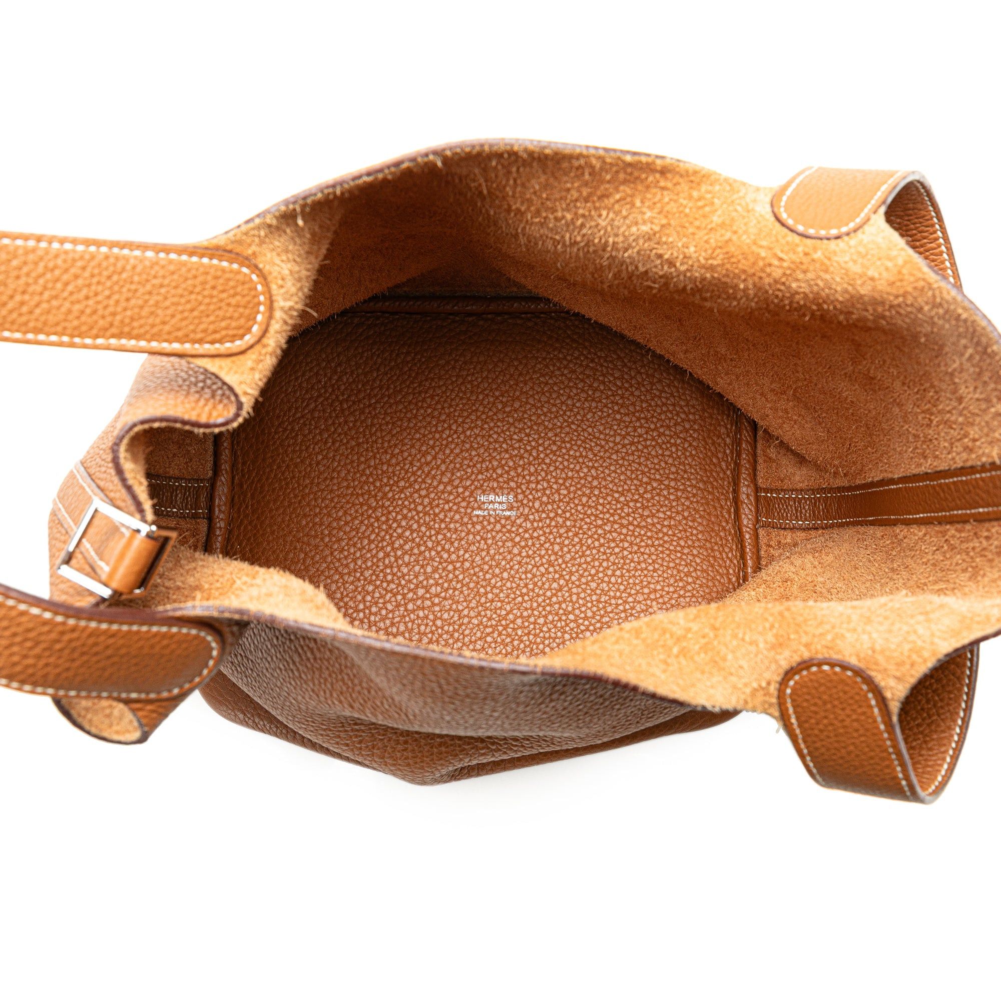 Hermes Hermès Clemence Picotin 22 Brown Size ONE SIZE - 4 Thumbnail