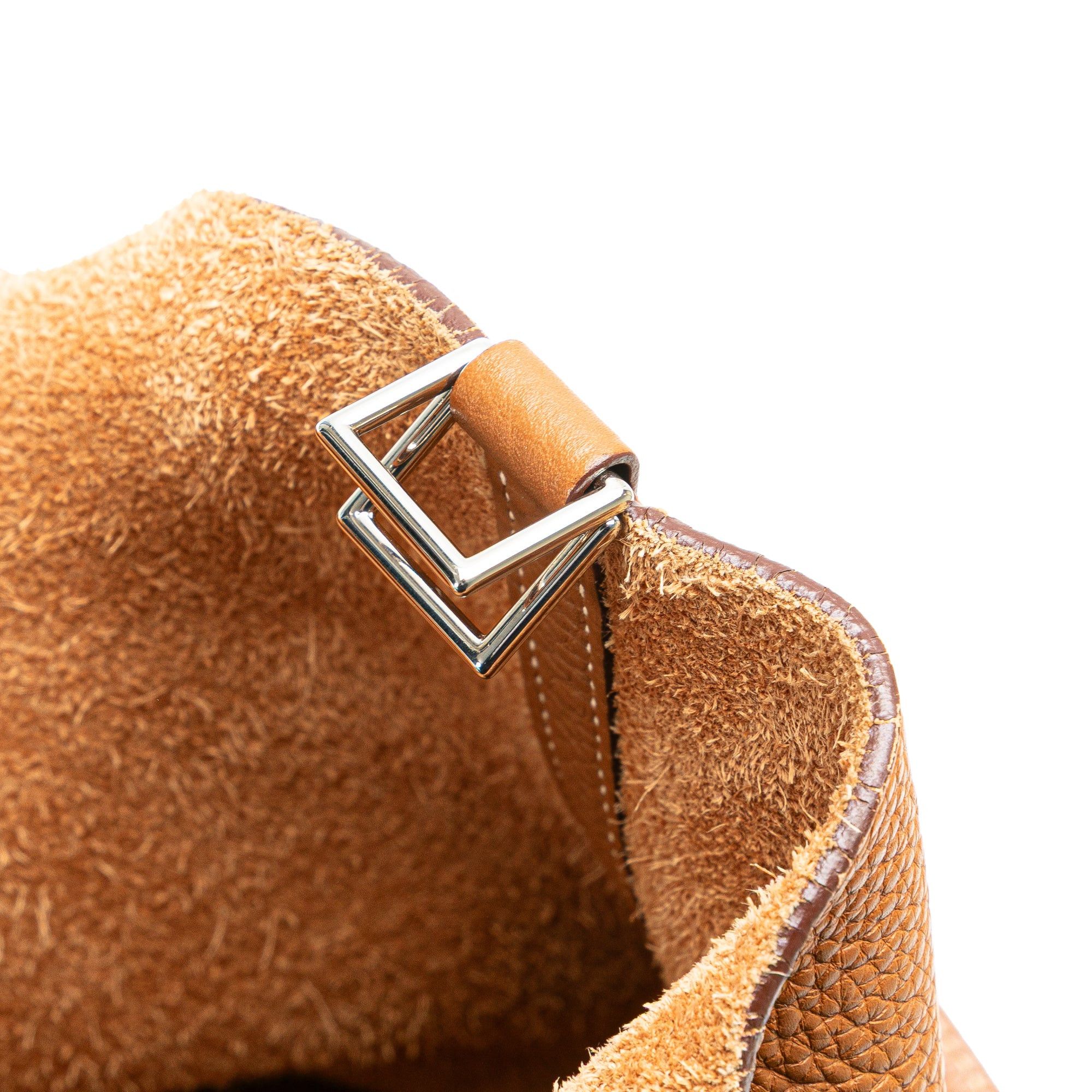 Hermes Hermès Clemence Picotin 22 Brown Size ONE SIZE - 6 Thumbnail