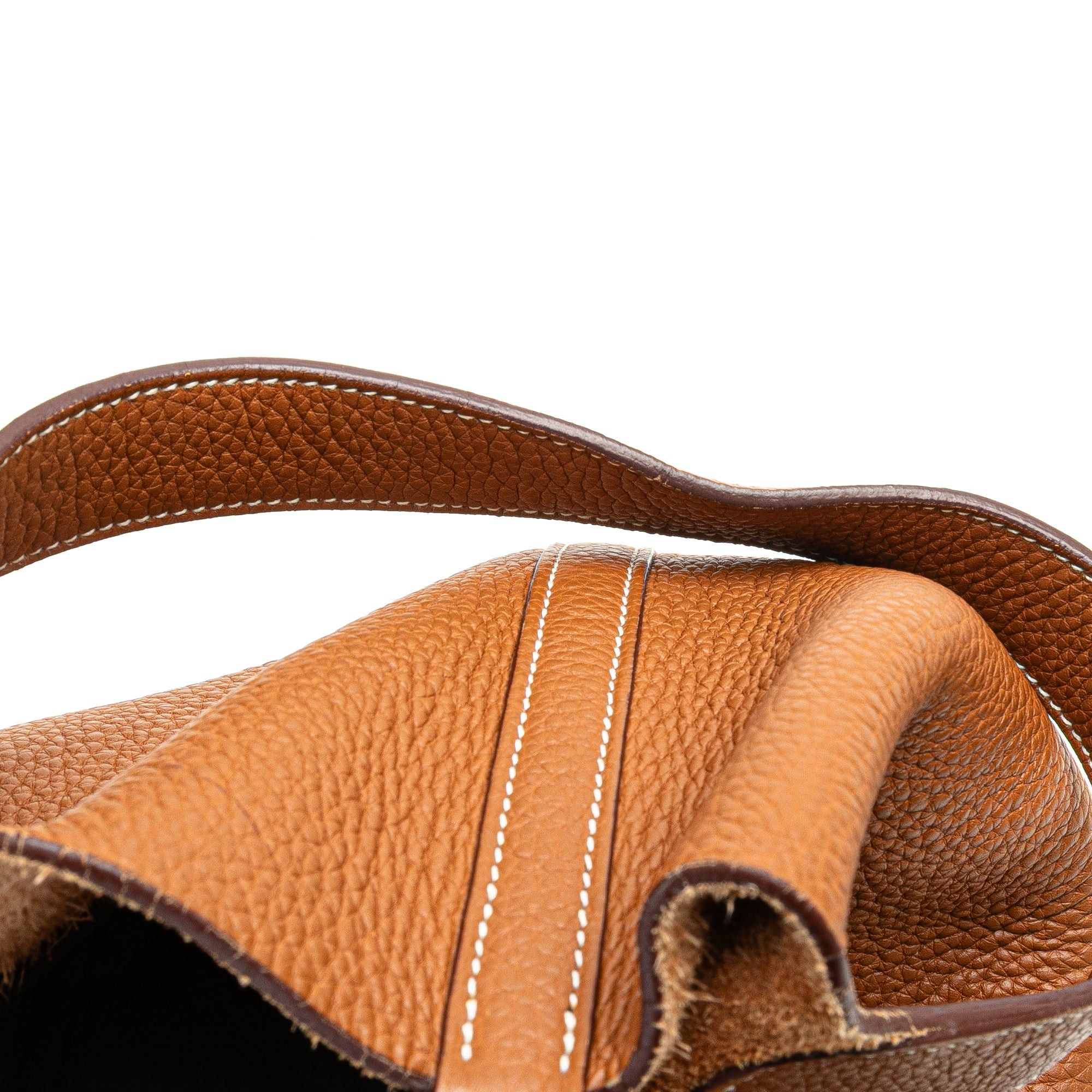 Hermes Hermès Clemence Picotin 22 Brown Size ONE SIZE - 8 Thumbnail
