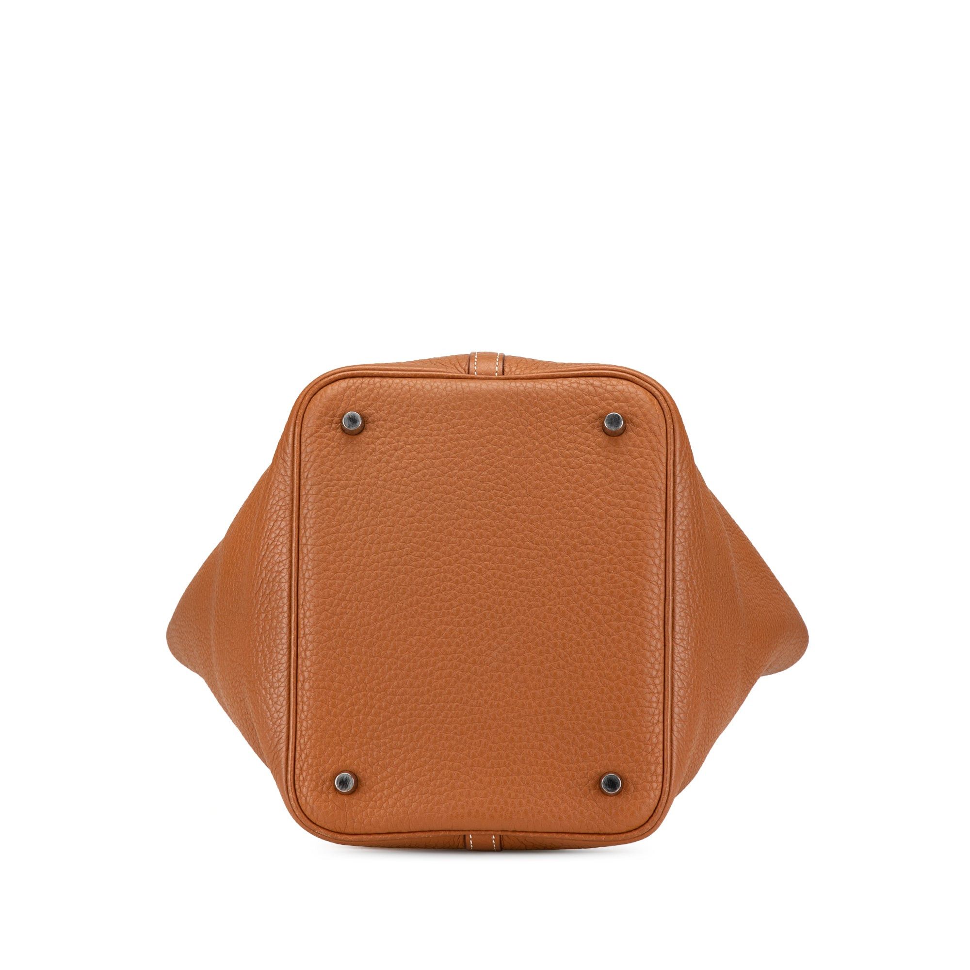 Hermes Hermès Clemence Picotin 22 Brown Size ONE SIZE - 3 Thumbnail