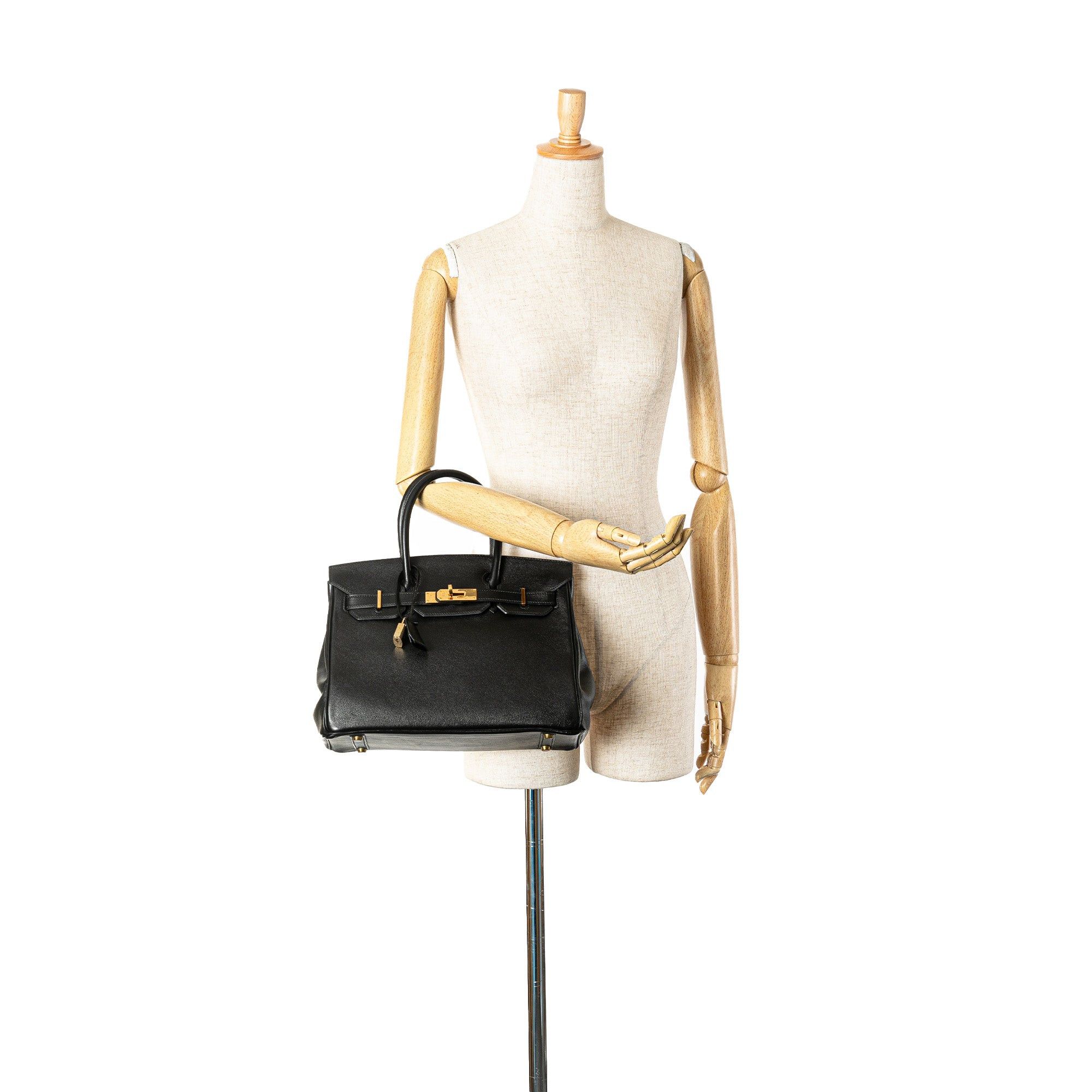 Hermes Hermès Swift Birkin Retourne 30 Black Size ONE SIZE - 8 Thumbnail