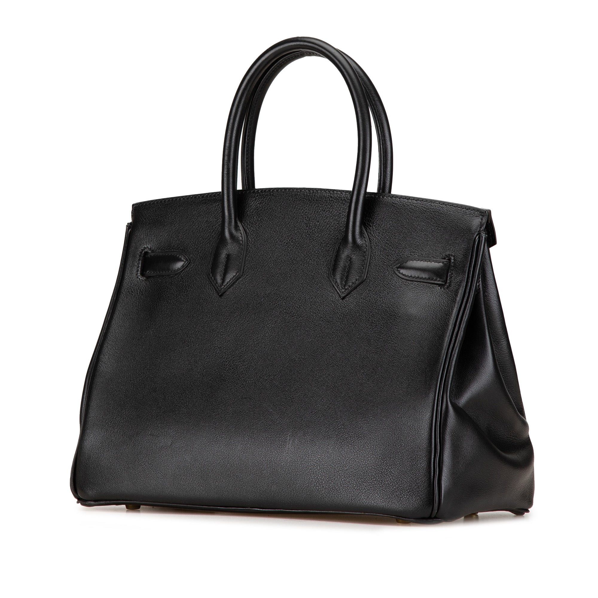 Hermes Hermès Swift Birkin Retourne 30 Black Size ONE SIZE - 2 Thumbnail