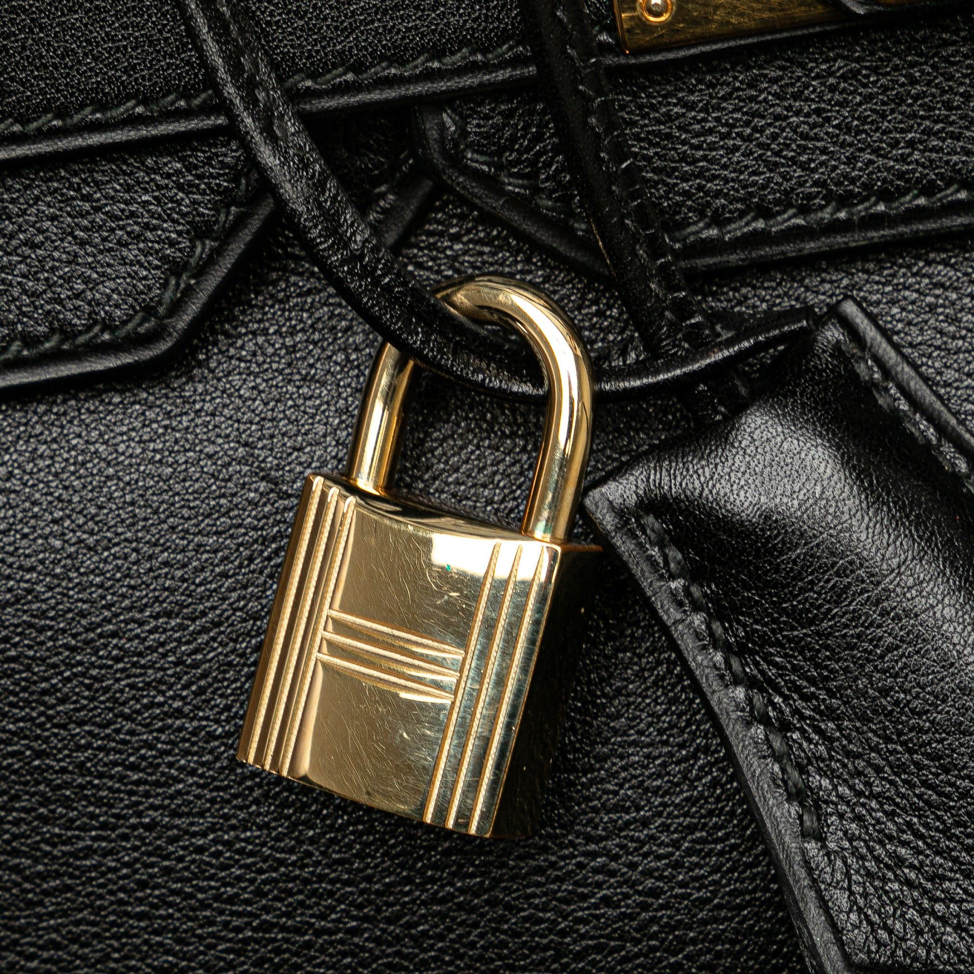 Hermes Hermès Swift Birkin Retourne 30 Black Size ONE SIZE - 6 Thumbnail