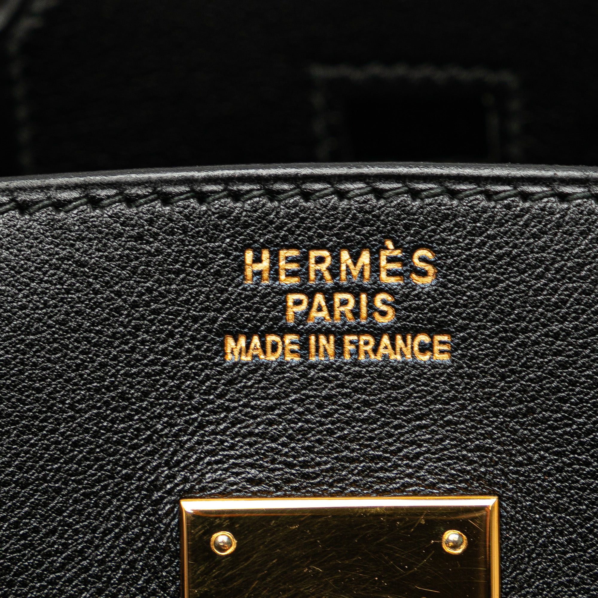 Hermes Hermès Swift Birkin Retourne 30 Black Size ONE SIZE - 5 Thumbnail