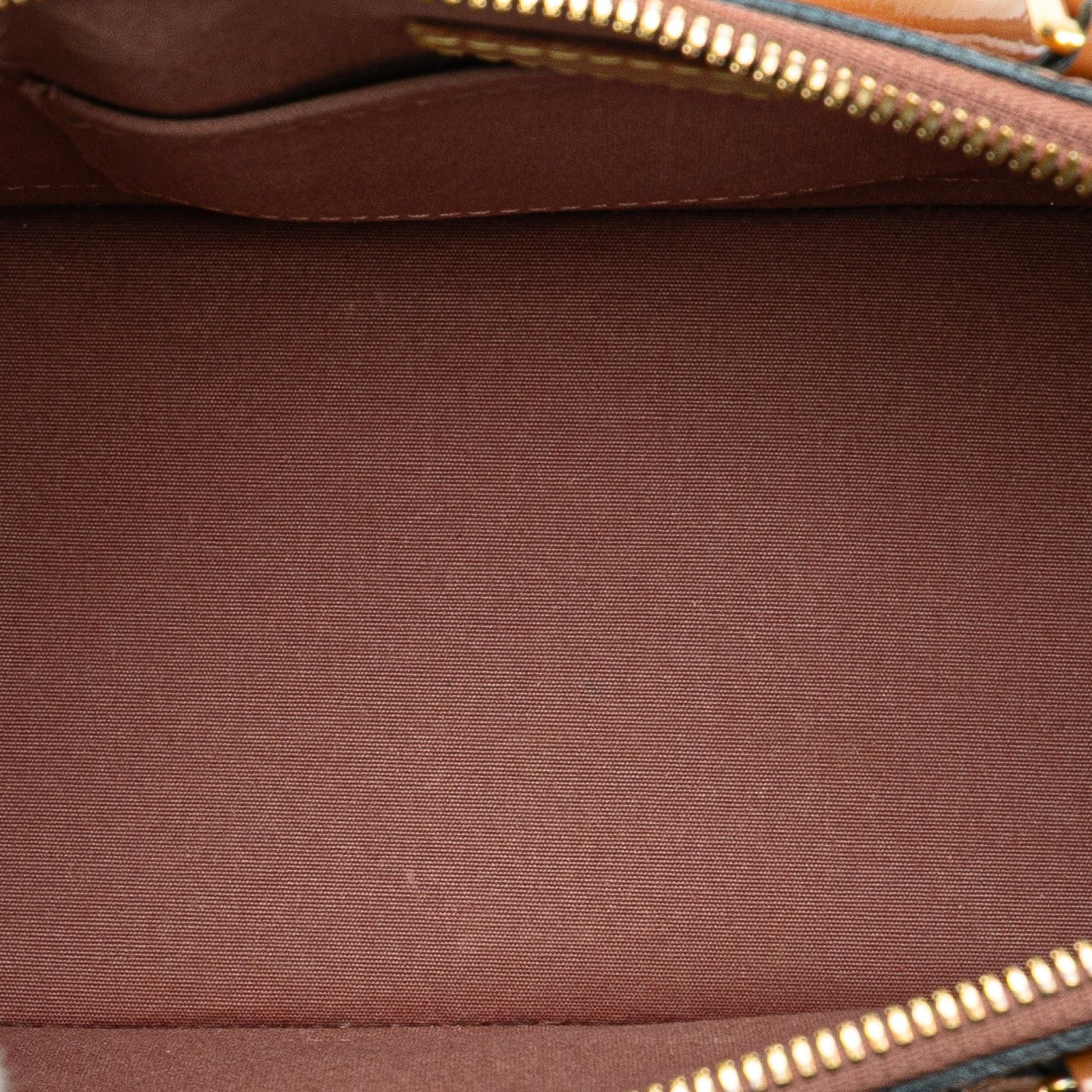 Louis Vuitton Louis Vuitton Monogram Vernis Alma BB Brown Size ONE SIZE - 4 Thumbnail