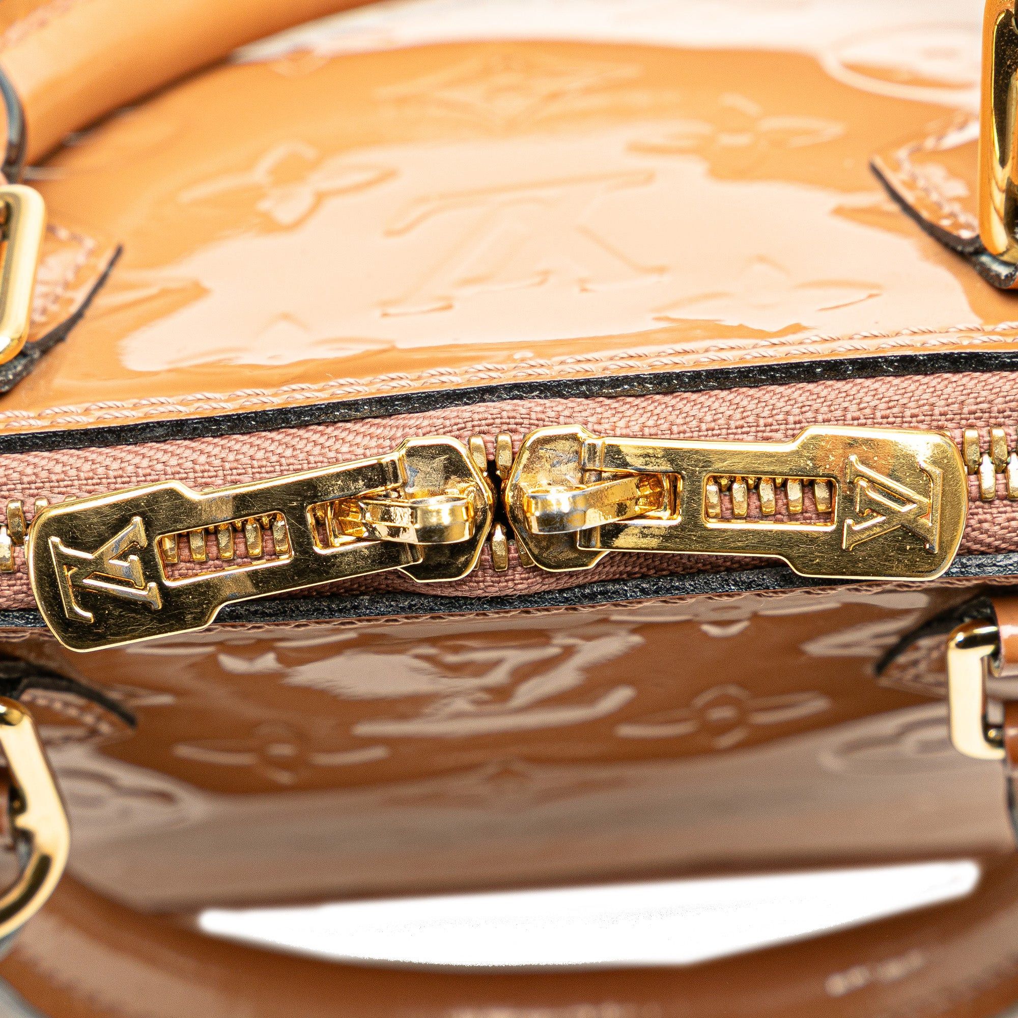 Louis Vuitton Louis Vuitton Monogram Vernis Alma BB Brown Size ONE SIZE - 8 Thumbnail