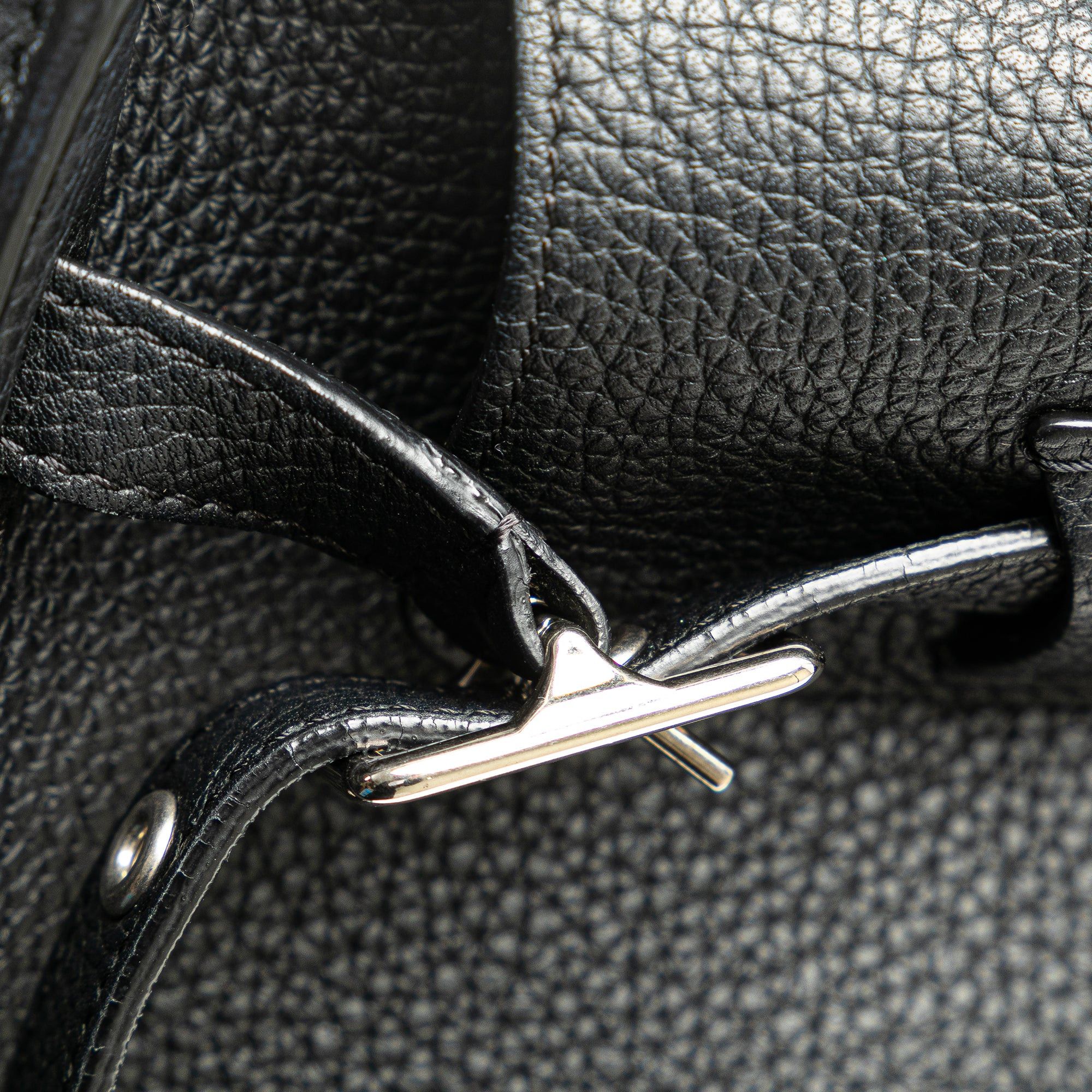 Celine Celine Small Big Leather Satchel Black Size ONE SIZE - 8 Thumbnail