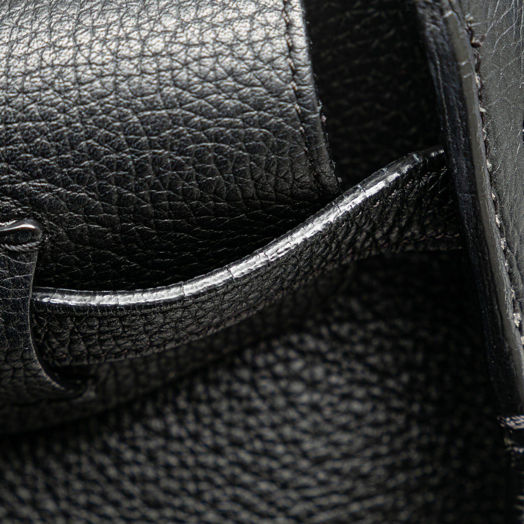 Celine Celine Small Big Leather Satchel Black Size ONE SIZE - 9 Thumbnail