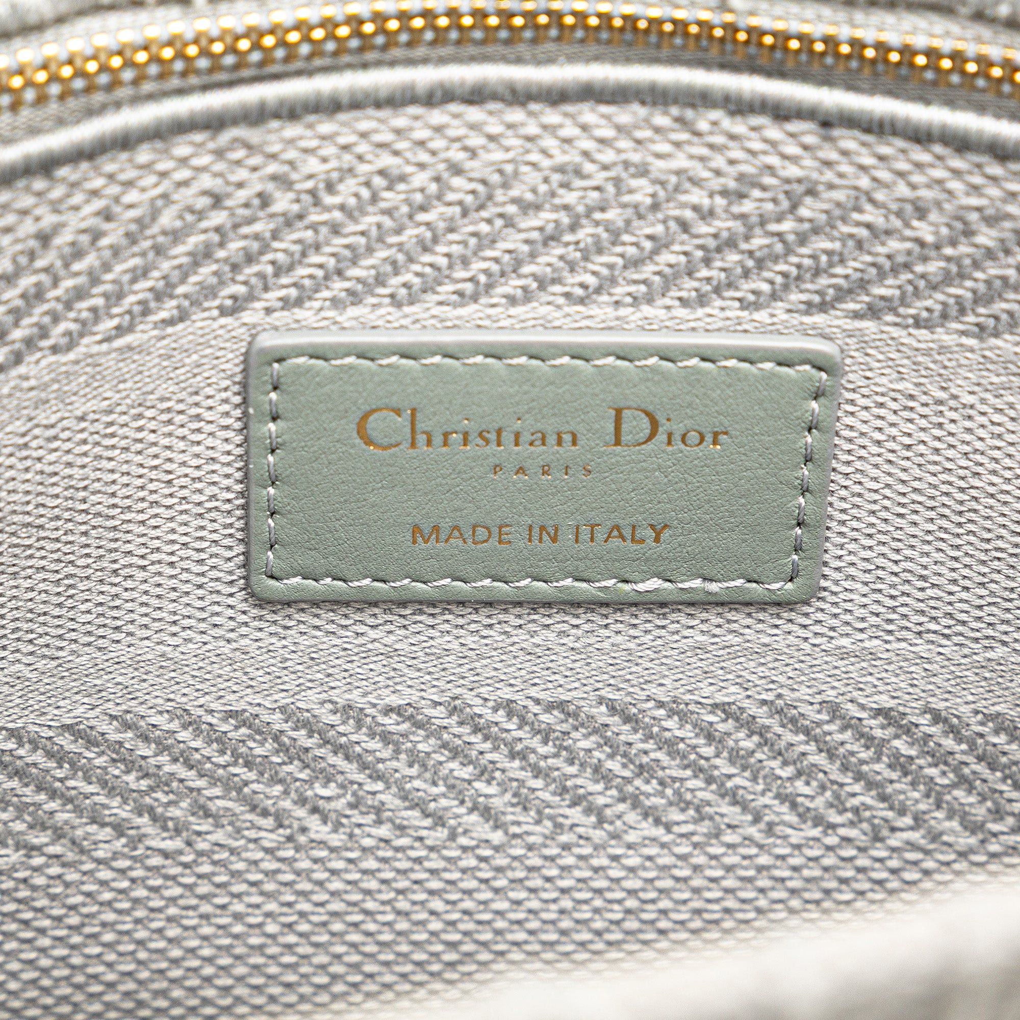 Dior Dior Medium Canvas Cannage Lady D Lite Gray Size ONE SIZE - 5 Thumbnail