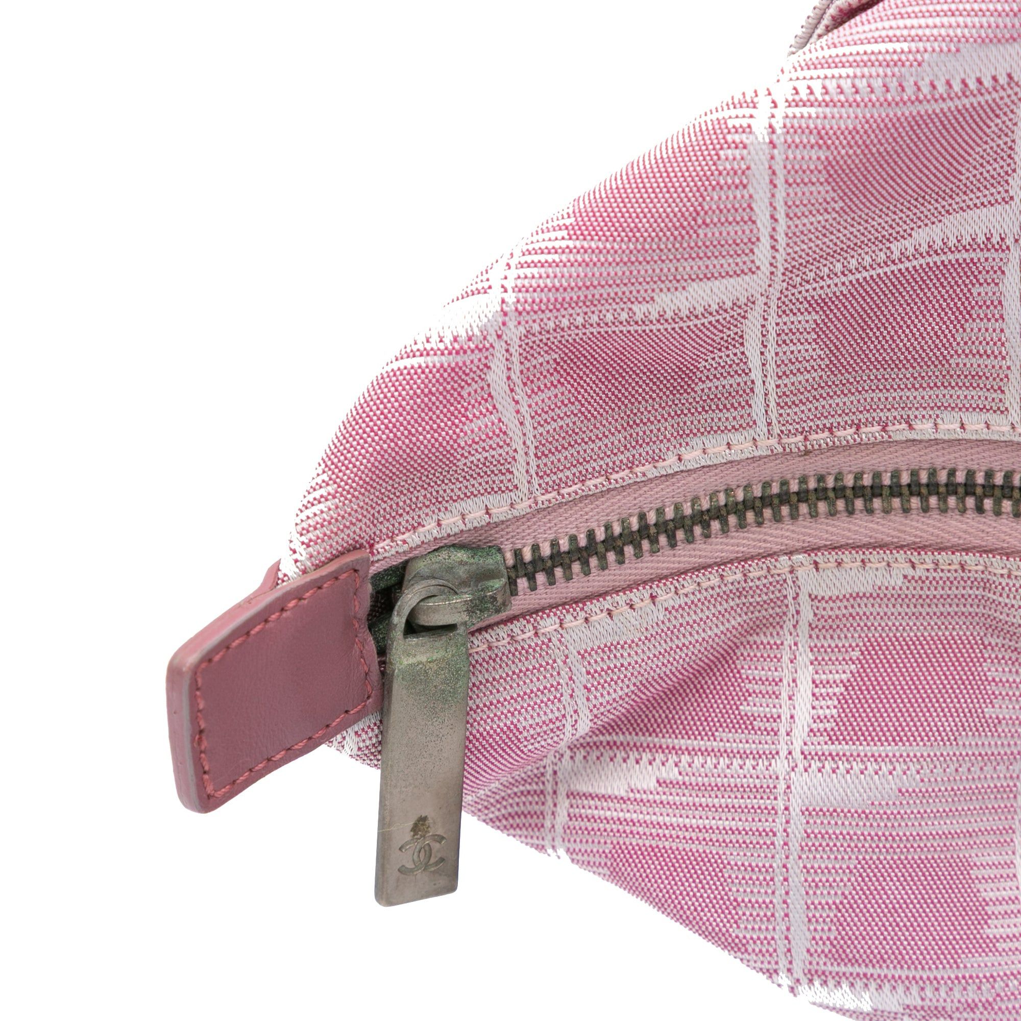 Chanel Chanel Large New Travel Line Nylon Tote Pink Size ONE SIZE - 10 Thumbnail
