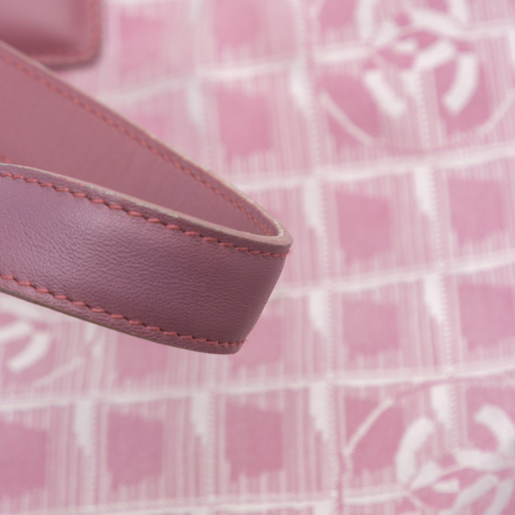 Chanel Chanel Large New Travel Line Nylon Tote Pink Size ONE SIZE - 8 Thumbnail