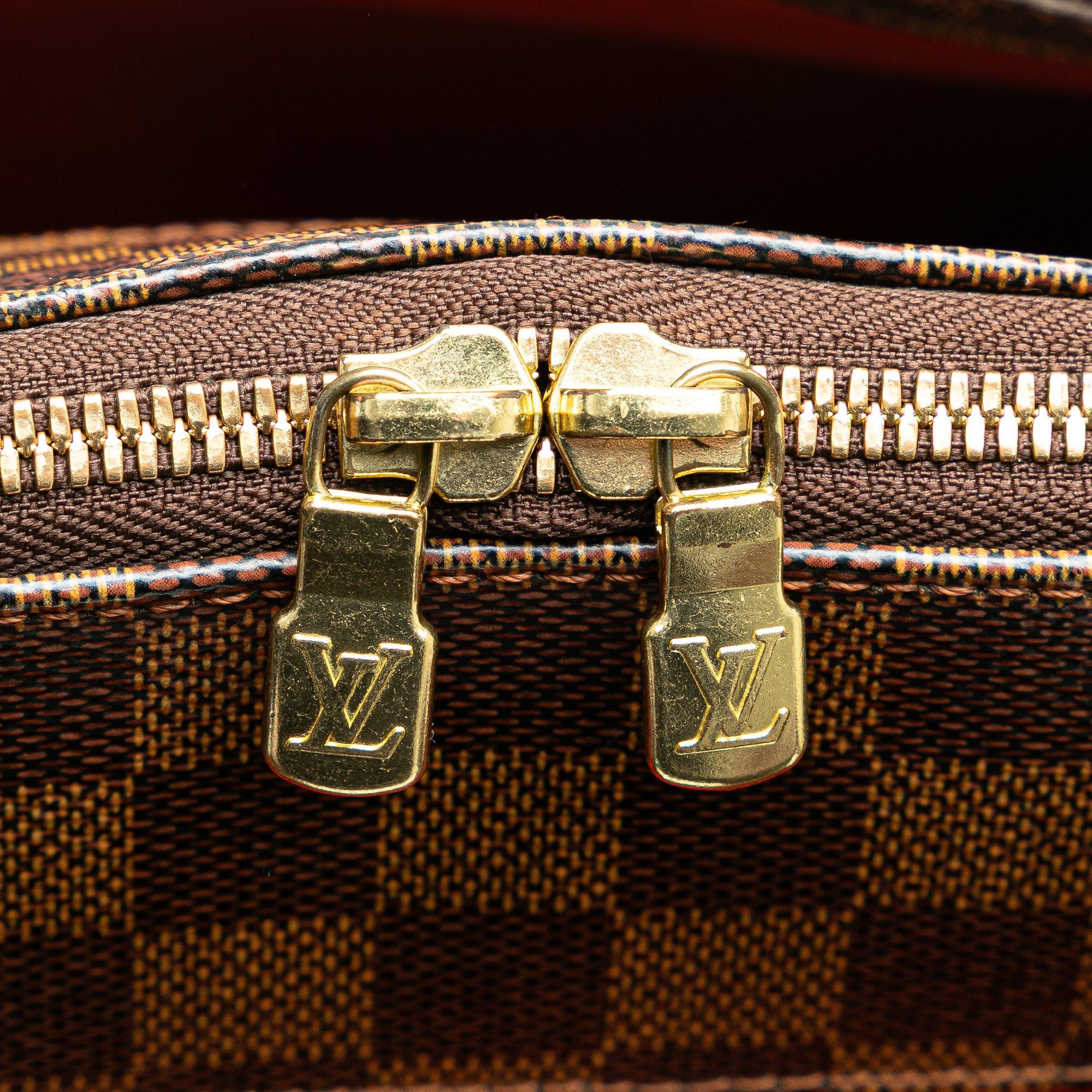 Louis Vuitton Louis Vuitton Damier Ebene Belem MM Brown Size ONE SIZE - 8 Thumbnail