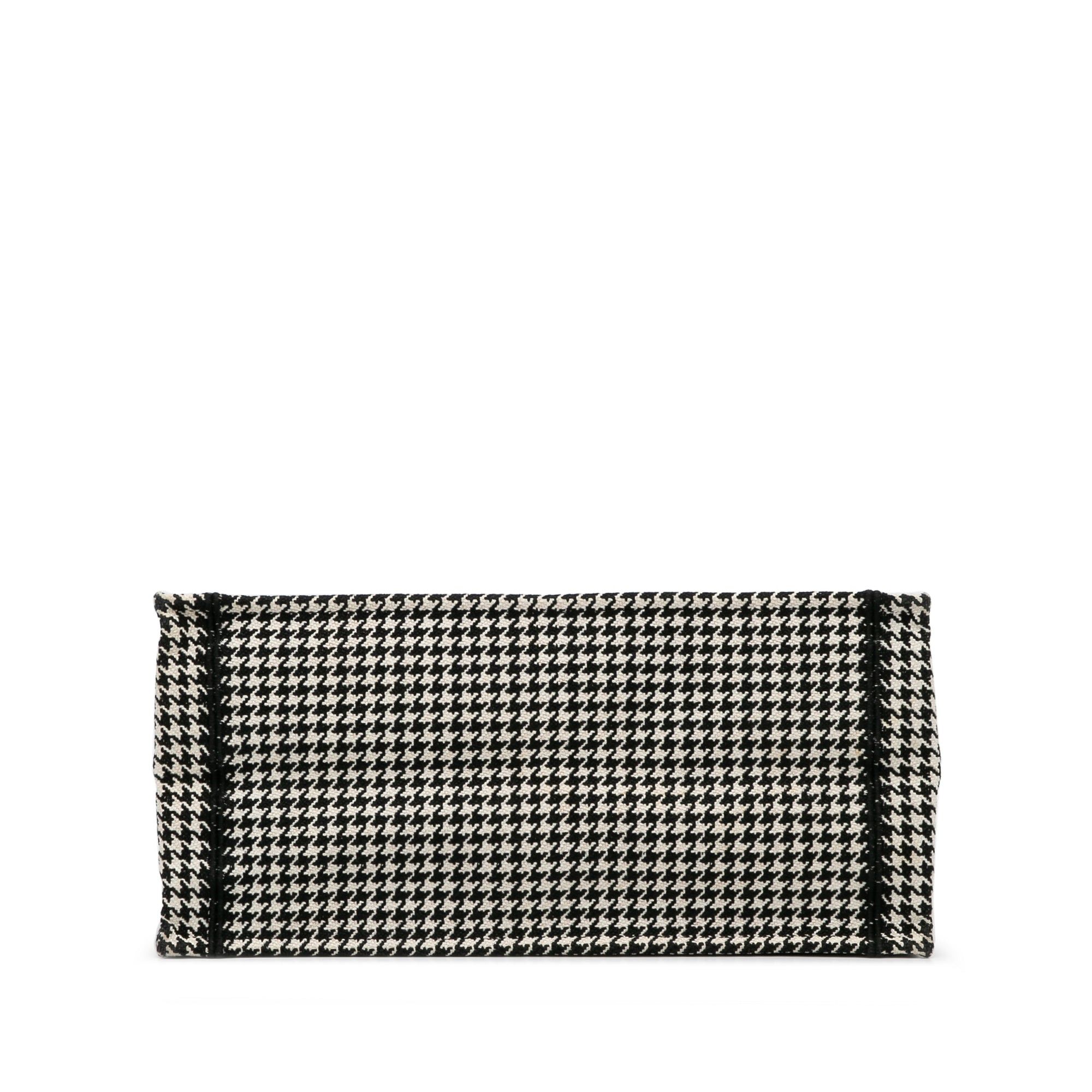 Dior Dior Medium Houndstooth Book Tote Black Size ONE SIZE - 5 Thumbnail