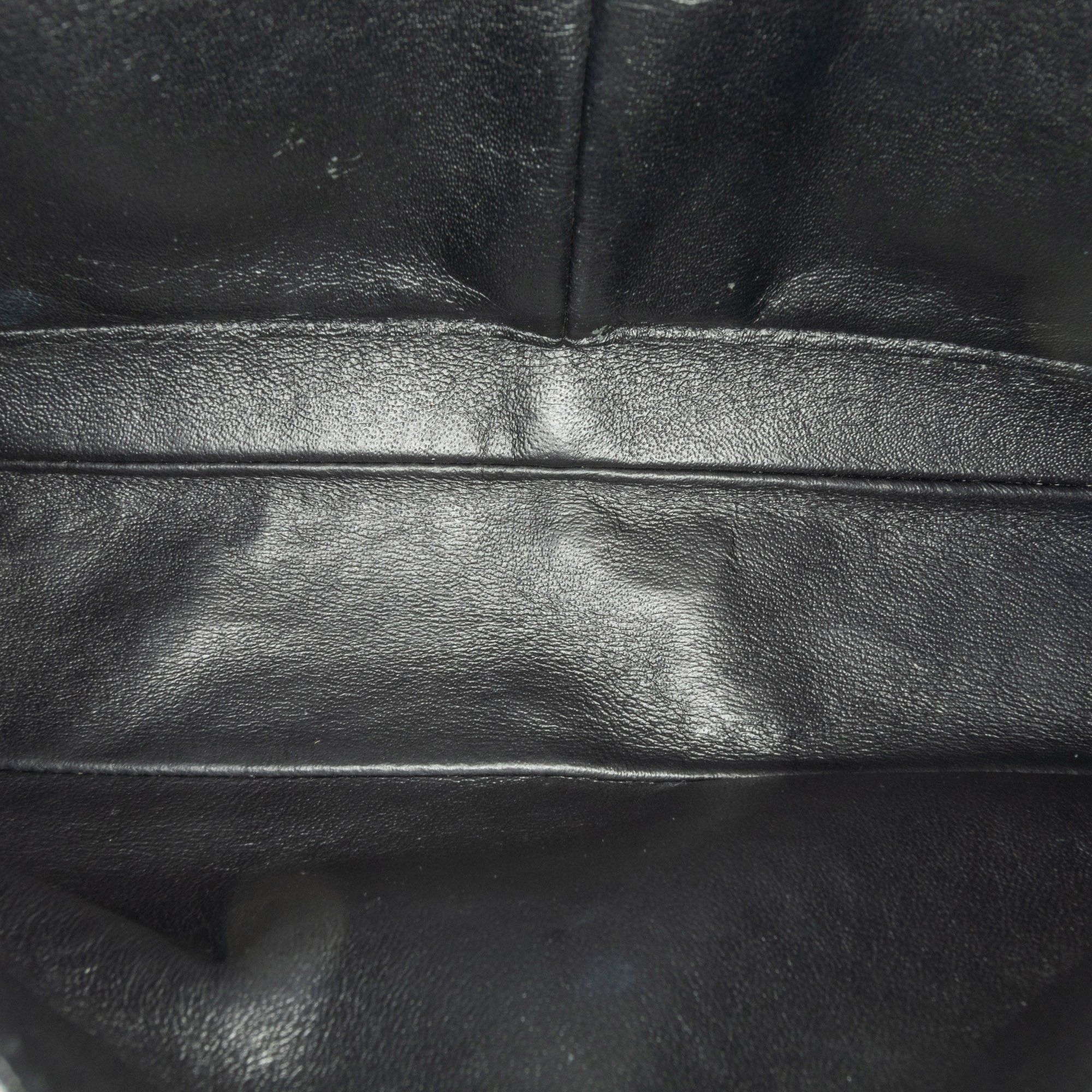 Chanel Chanel Medium Classic Patent Double Flap Black Size ONE SIZE - 4 Thumbnail