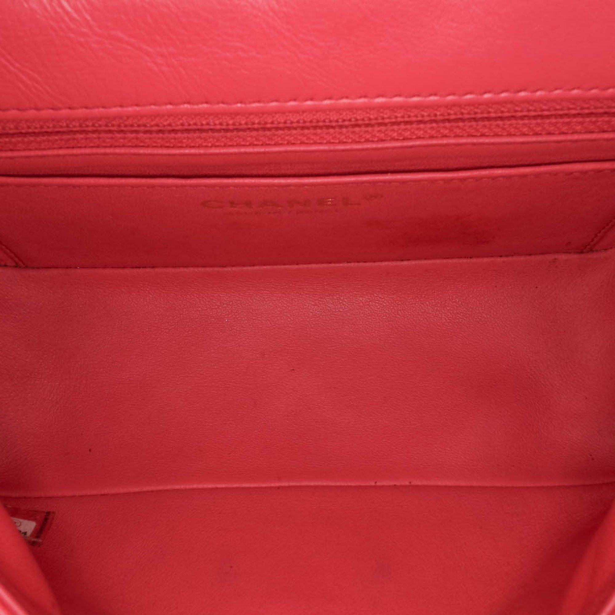 Chanel Chanel Mini Reissue 2.55 Calfskin Flap Pink Size ONE SIZE - 4 Thumbnail