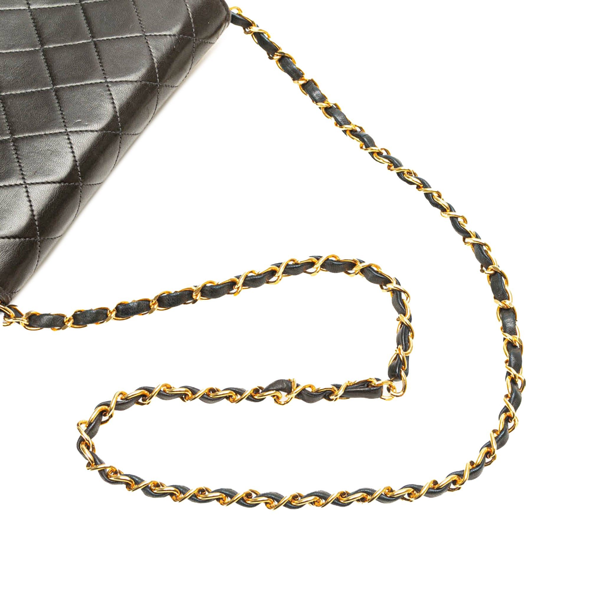 Chanel Chanel Mini CC Quilted Lambskin Full Flap Black Size ONE SIZE - 12 Thumbnail