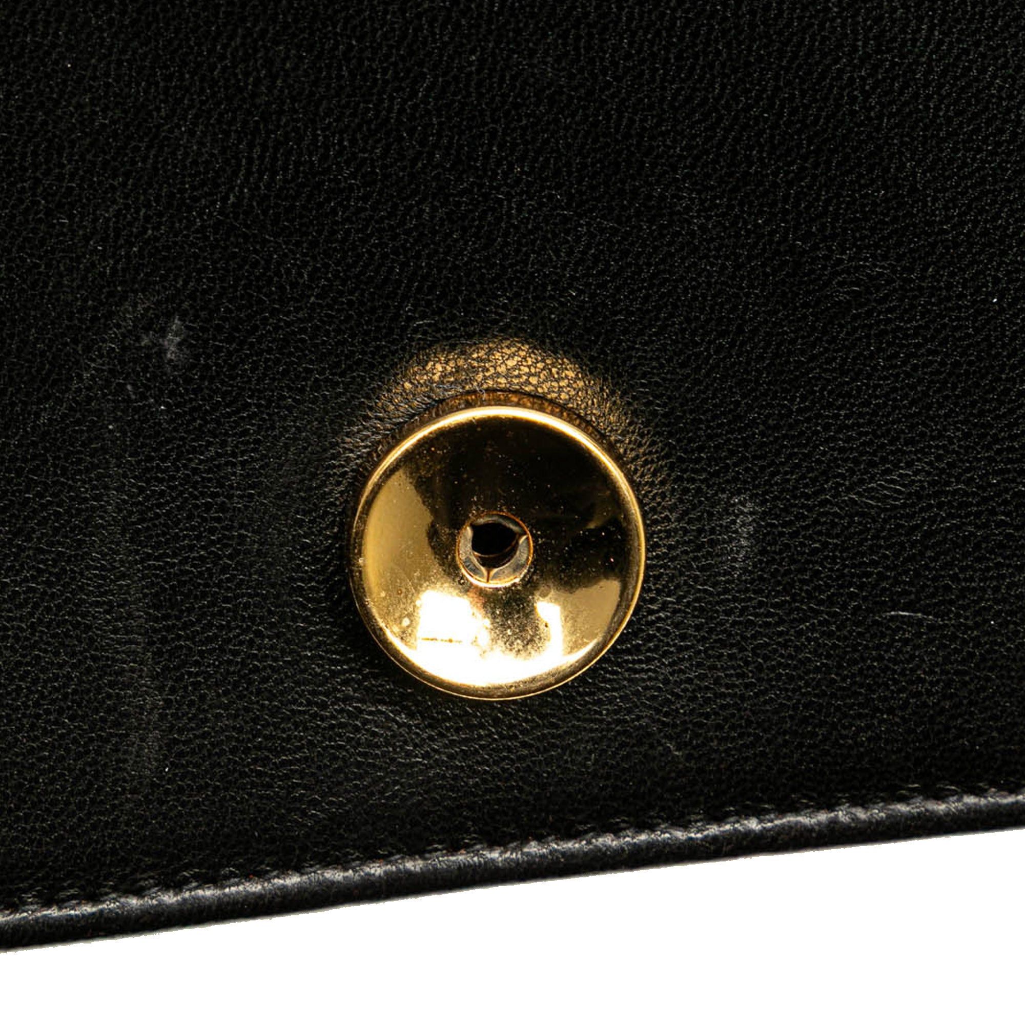Chanel Chanel Mini CC Quilted Lambskin Full Flap Black Size ONE SIZE - 9 Thumbnail