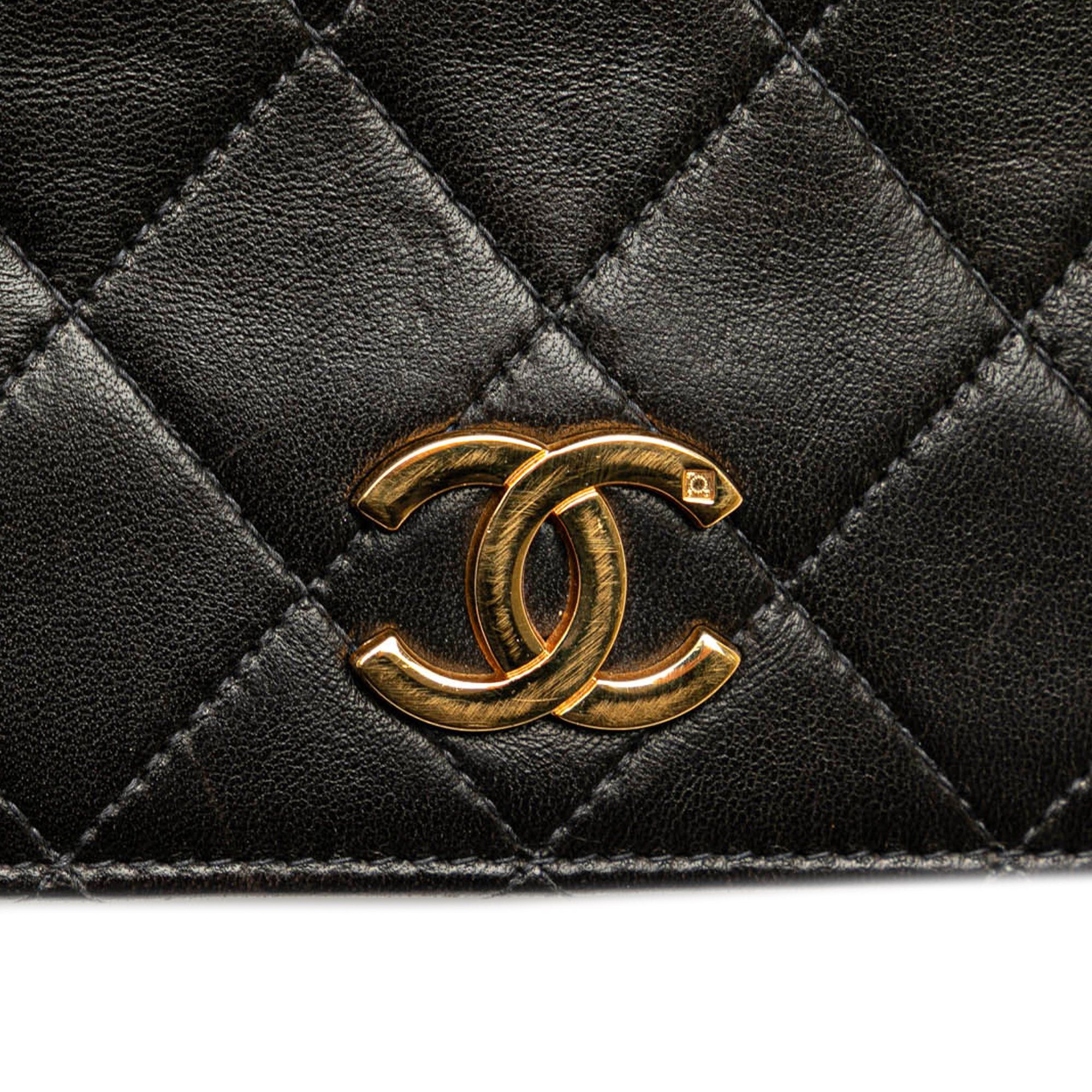 Chanel Chanel Mini CC Quilted Lambskin Full Flap Black Size ONE SIZE - 8 Thumbnail