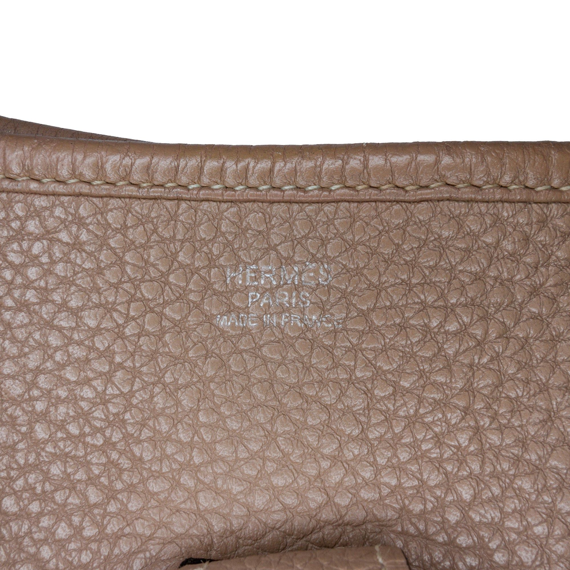 Hermes Hermès Clemence Evelyne III PM Brown Size ONE SIZE - 5 Thumbnail