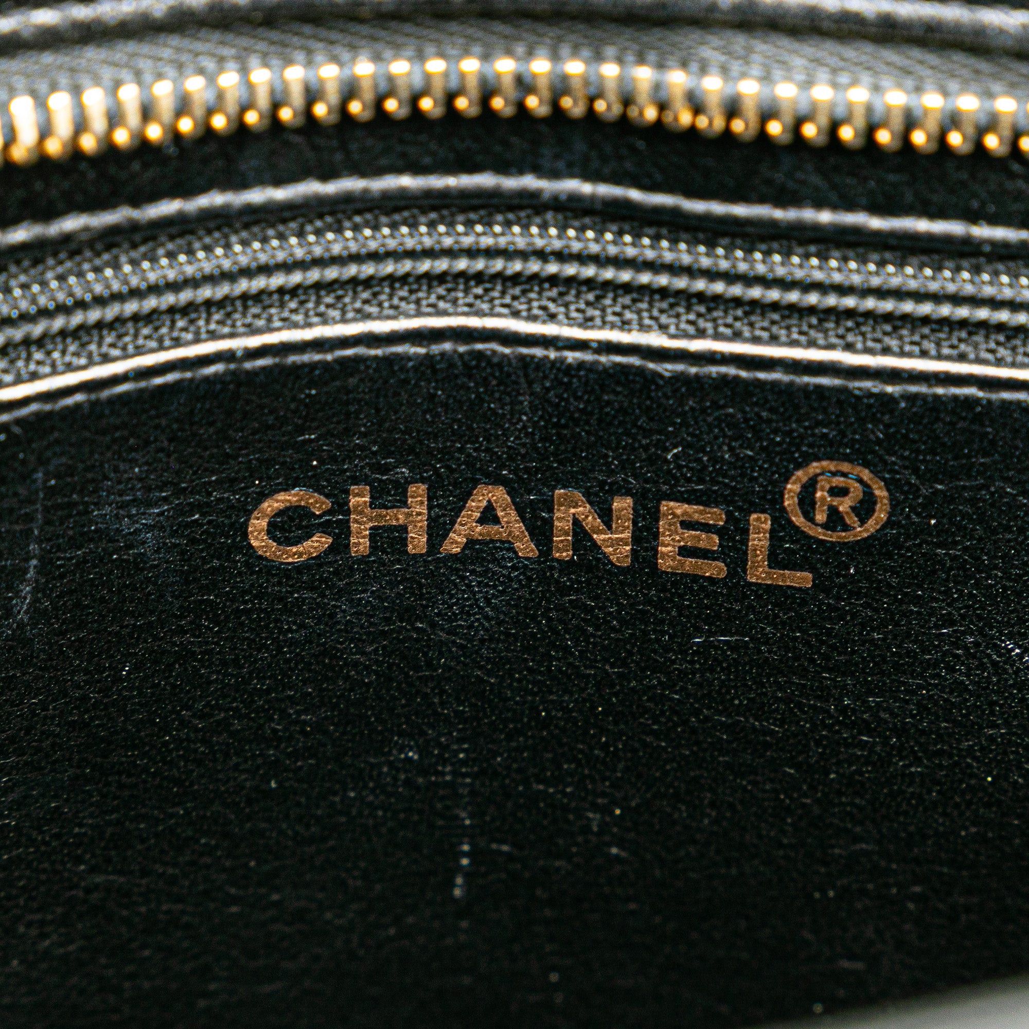 Chanel Chanel Caviar Medallion Tote Black Size ONE SIZE - 5 Thumbnail