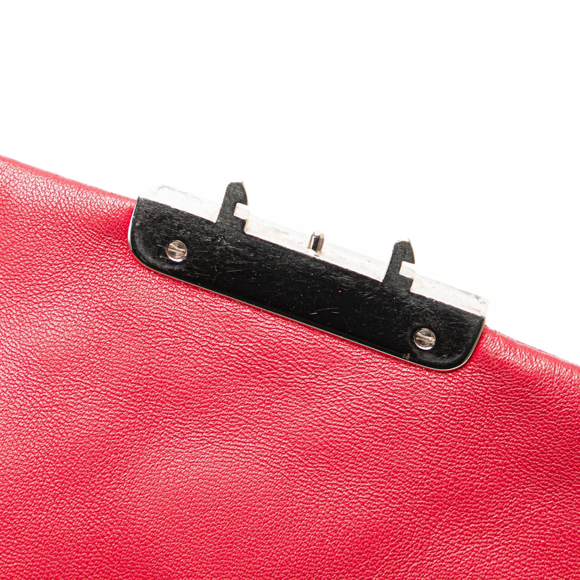 Dior Dior Lambskin Cannage Miss Dior Promenade Crossbody Red Size ONE SIZE - 9 Thumbnail