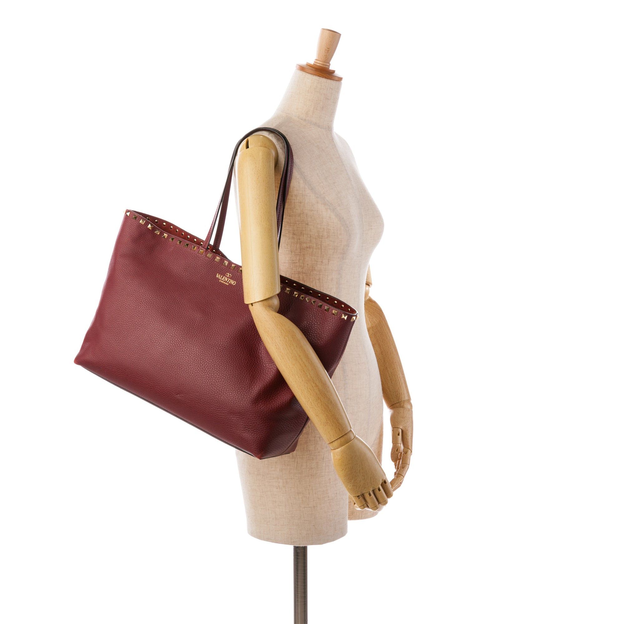 Valentino Valentino Rockstud Tote Red Size ONE SIZE - 16 Thumbnail