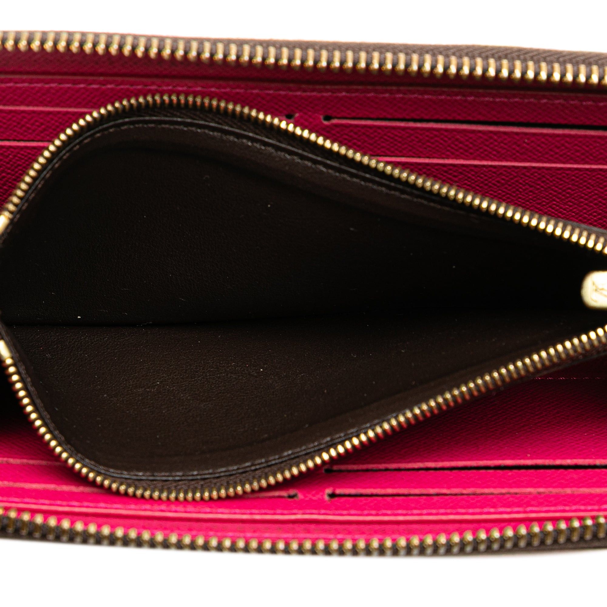 Louis Vuitton Louis Vuitton Monogram Bloom Flower Clemence Wallet Brown Size ONE SIZE - 5 Thumbnail