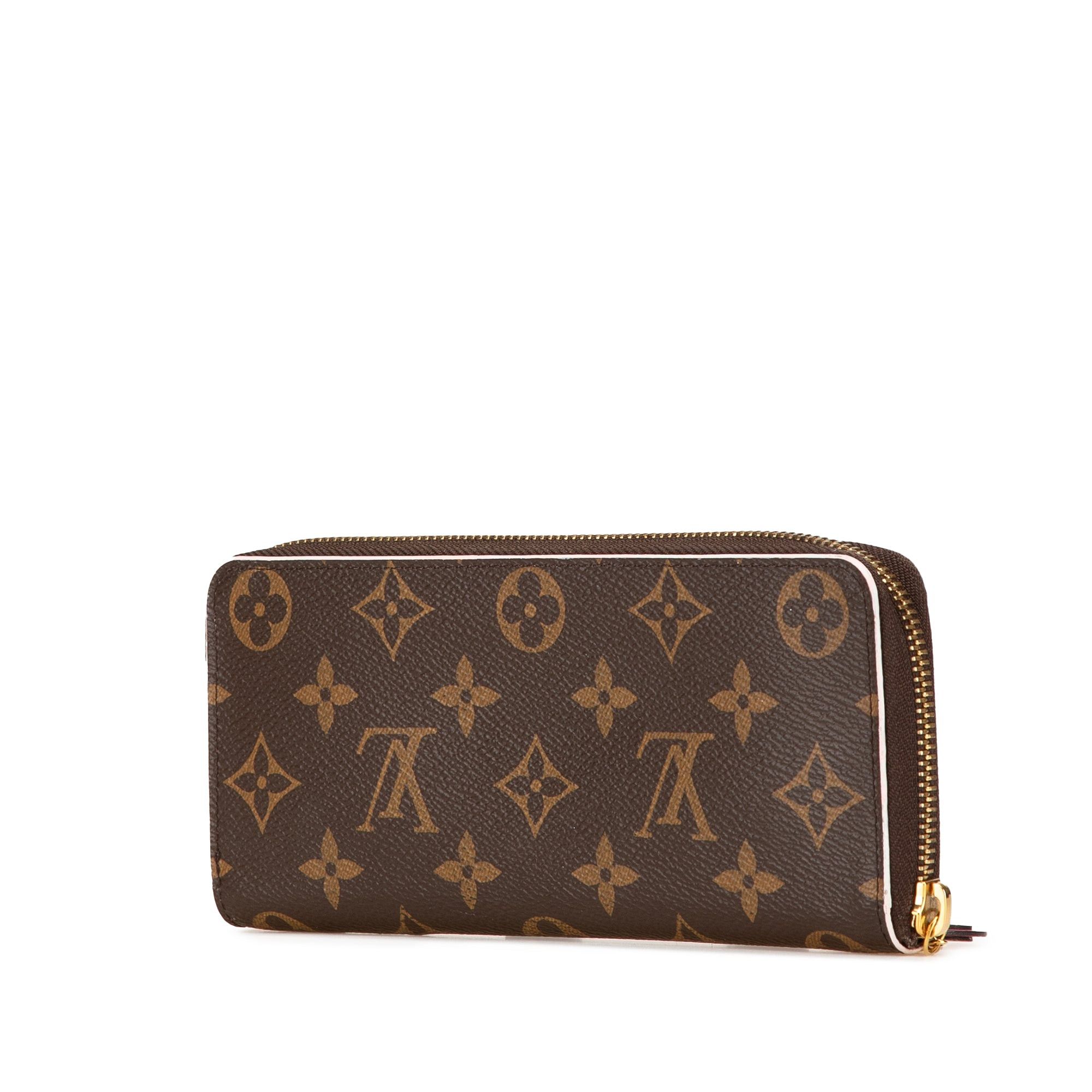 Louis Vuitton Louis Vuitton Monogram Bloom Flower Clemence Wallet Brown Size ONE SIZE - 2 Thumbnail