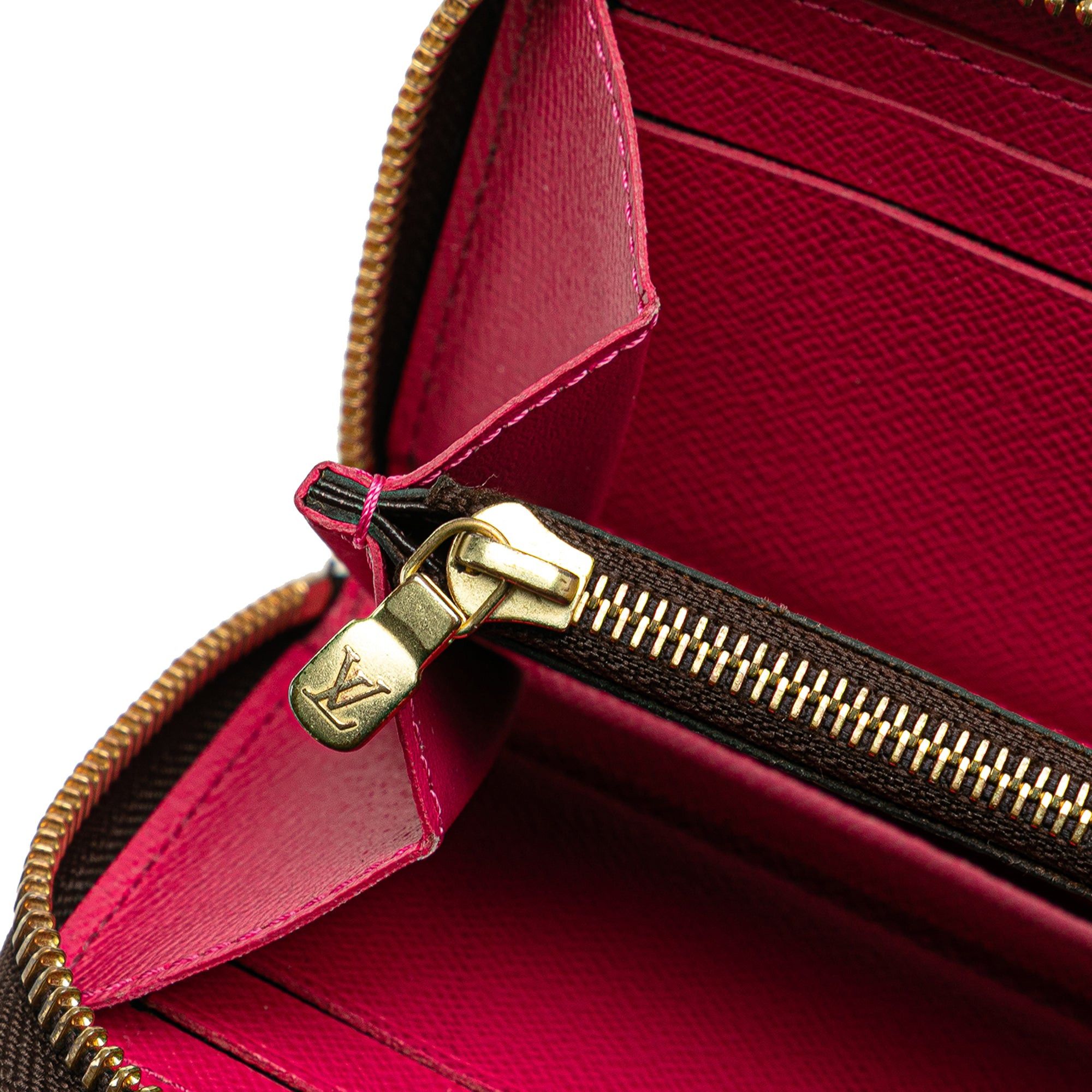 Louis Vuitton Louis Vuitton Monogram Bloom Flower Clemence Wallet Brown Size ONE SIZE - 8 Thumbnail