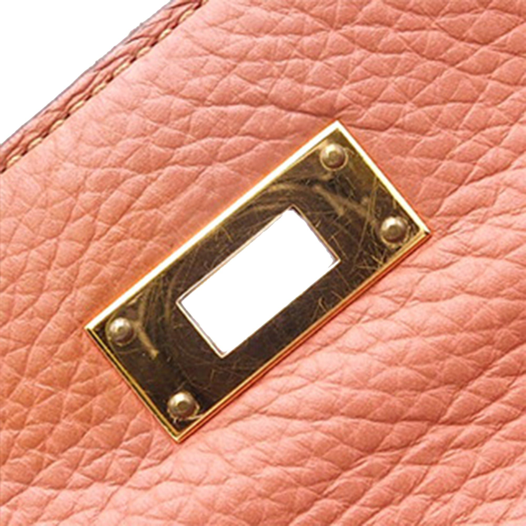 Hermes Hermès Clemence Kelly II Retourne 28 Orange Size ONE SIZE - 11 Thumbnail