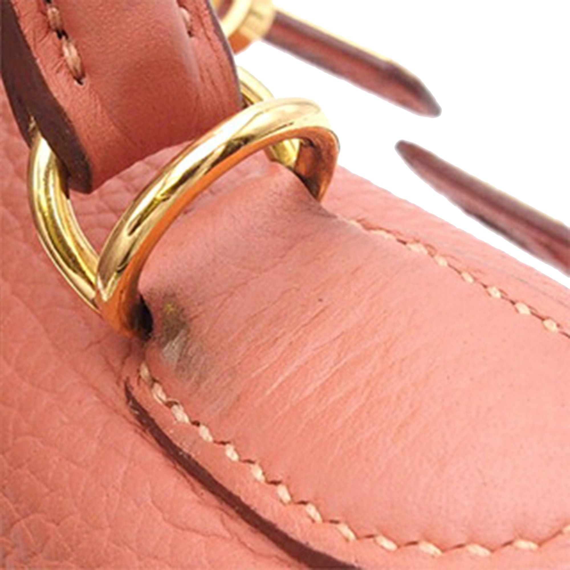 Hermes Hermès Clemence Kelly II Retourne 28 Orange Size ONE SIZE - 10 Thumbnail