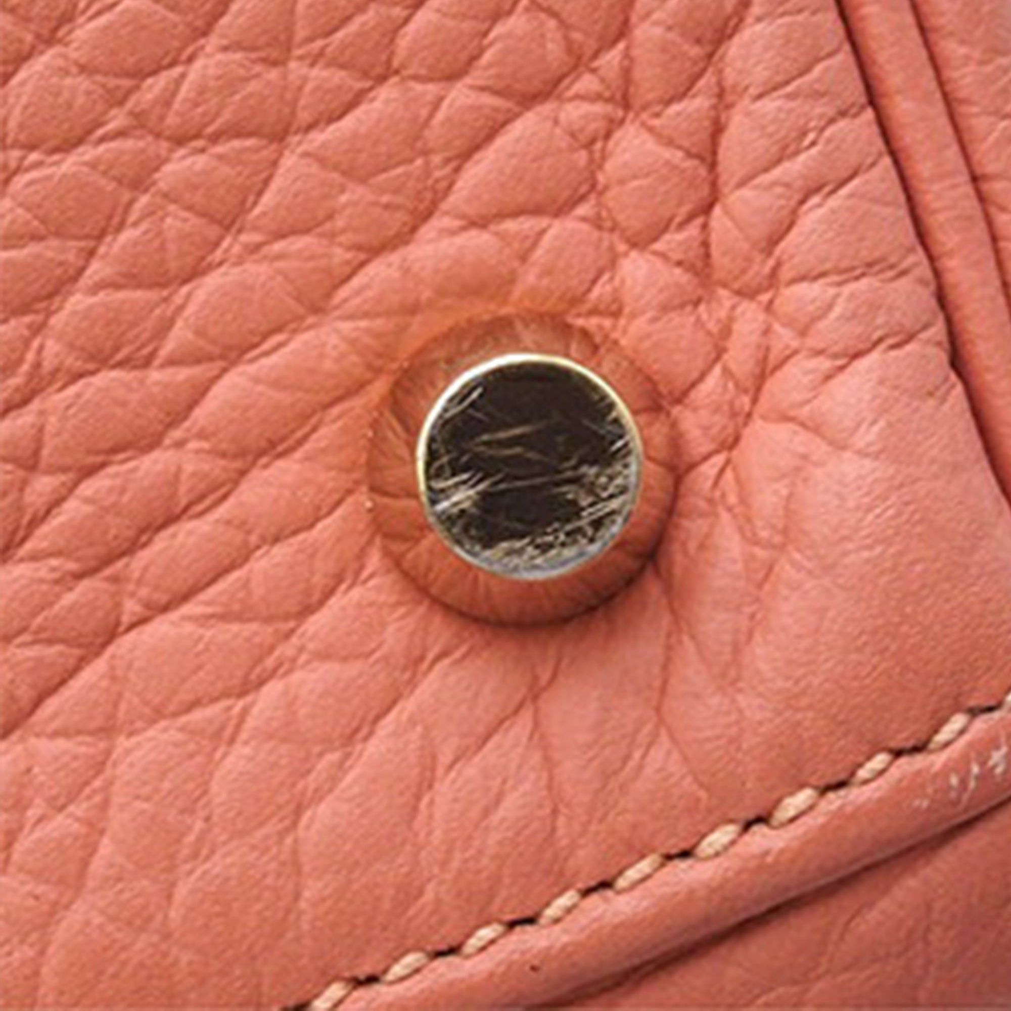 Hermes Hermès Clemence Kelly II Retourne 28 Orange Size ONE SIZE - 12 Thumbnail