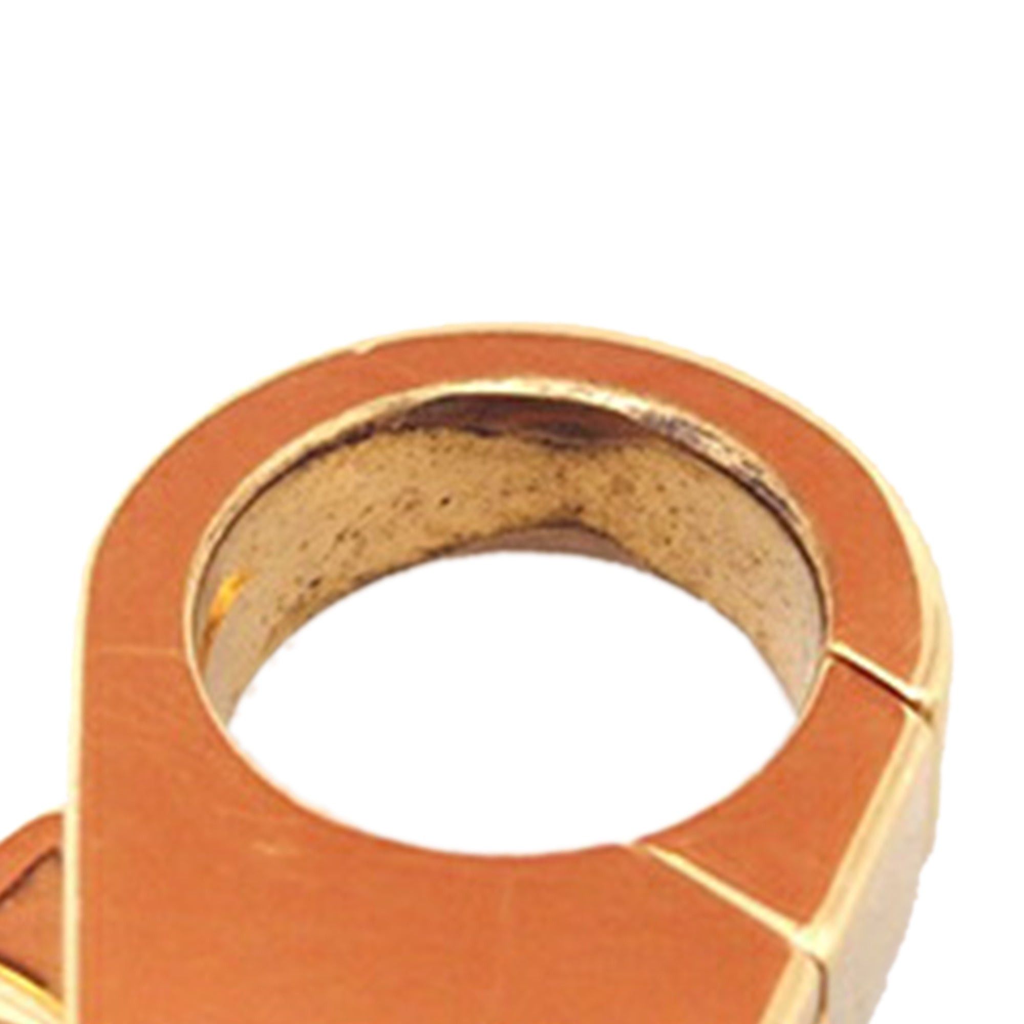 Hermes Hermès Clemence Kelly II Retourne 28 Orange Size ONE SIZE - 17 Thumbnail