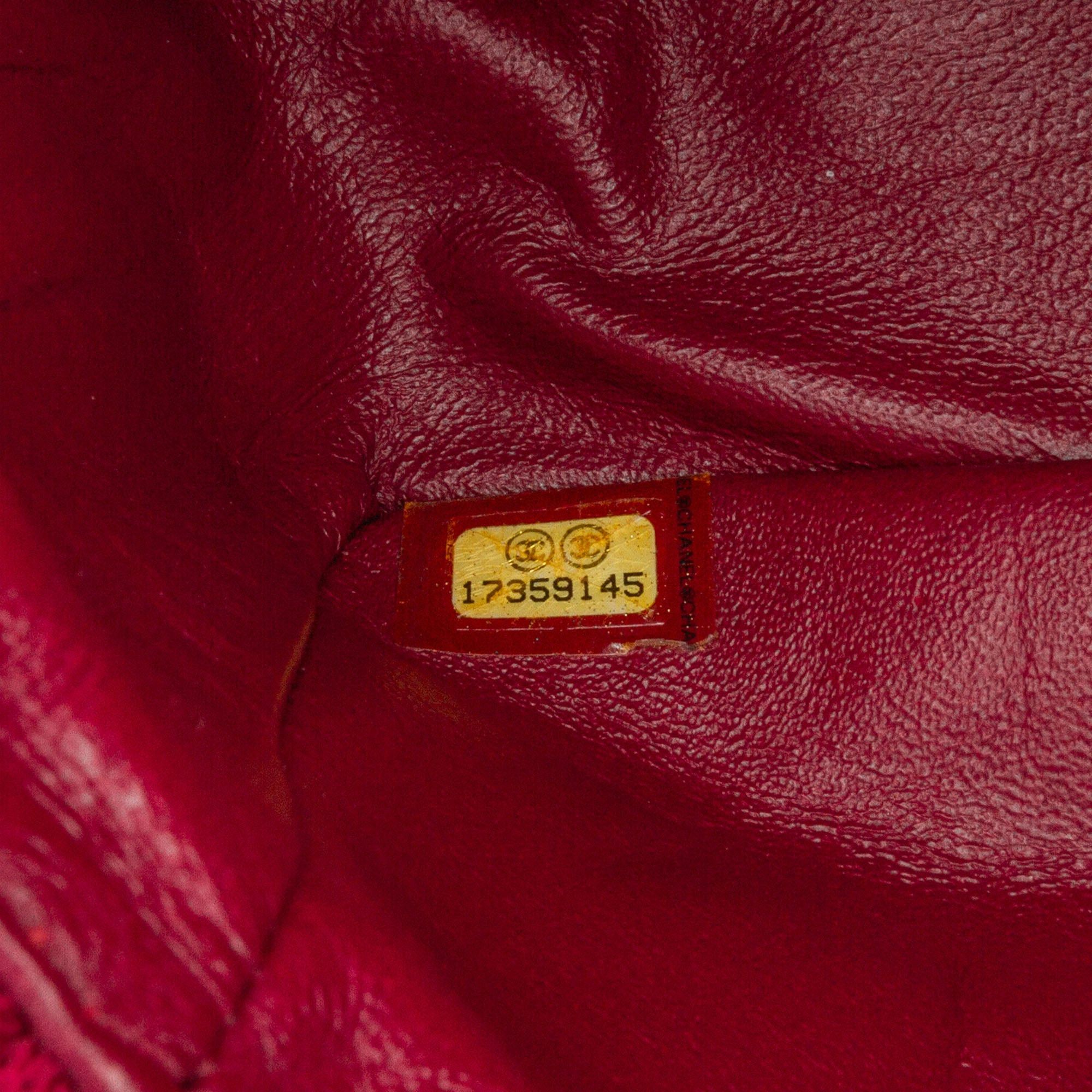 Chanel Chanel 2.55 Reissue Mini Quilted Jersey Double Flap Red Size ONE SIZE - 5 Thumbnail