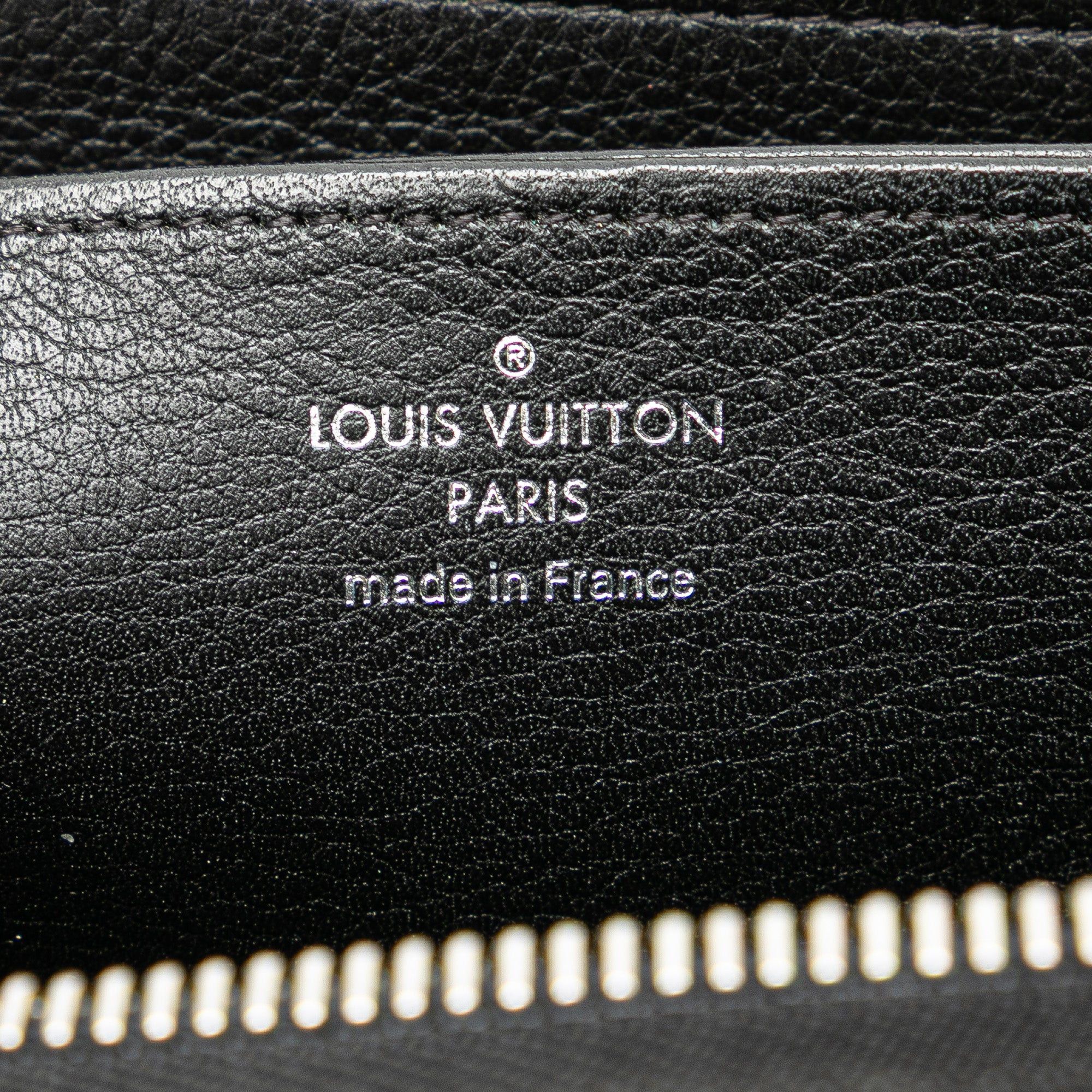 Louis Vuitton Louis Vuitton Monogram Mahina Zippy Wallet Black Size ONE SIZE - 6 Thumbnail