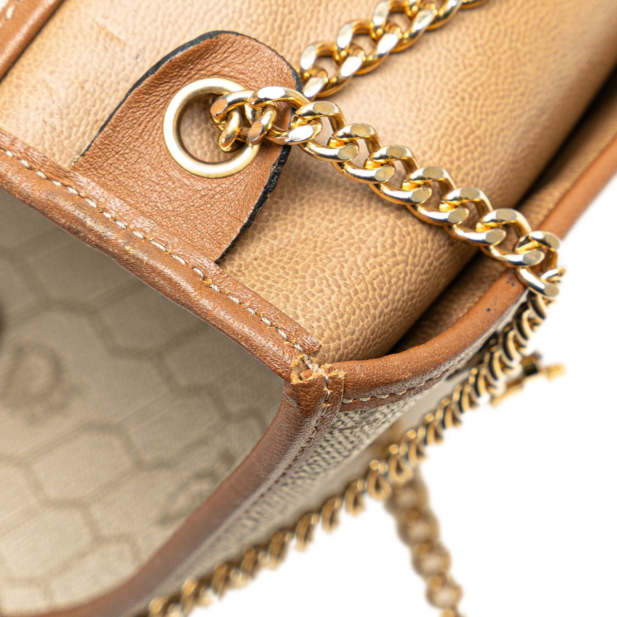 Dior Dior Honeycomb Chain Crossbody Brown Size ONE SIZE - 7 Thumbnail