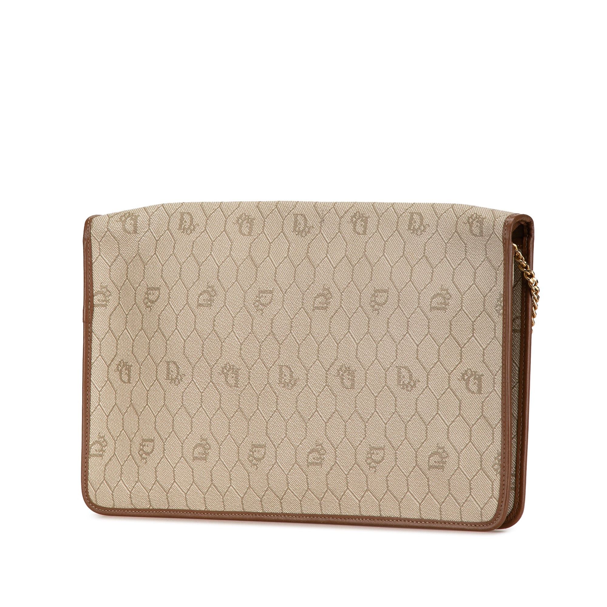 Dior Dior Honeycomb Chain Crossbody Brown Size ONE SIZE - 2 Thumbnail