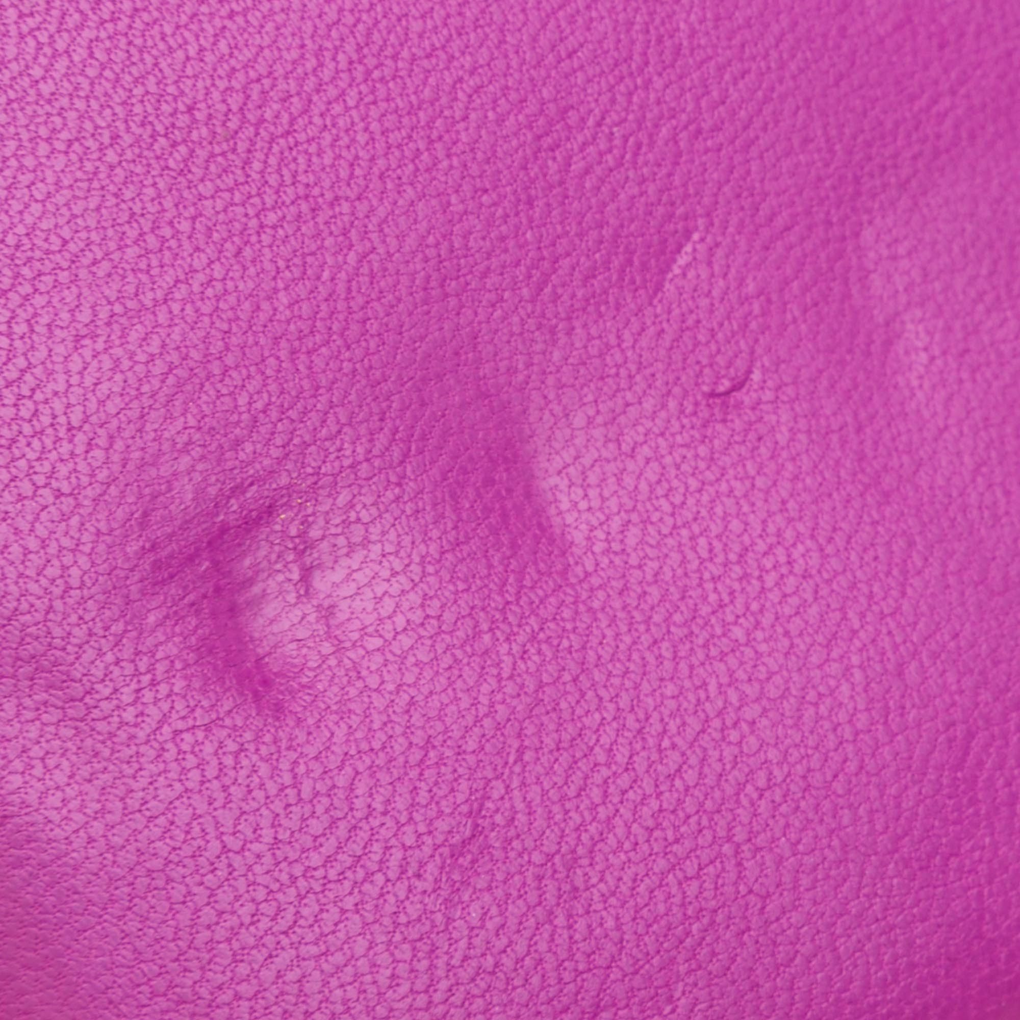 Chanel Chanel Lambskin Coco Boy Wallet On Chain Purple Size ONE SIZE - 10 Thumbnail