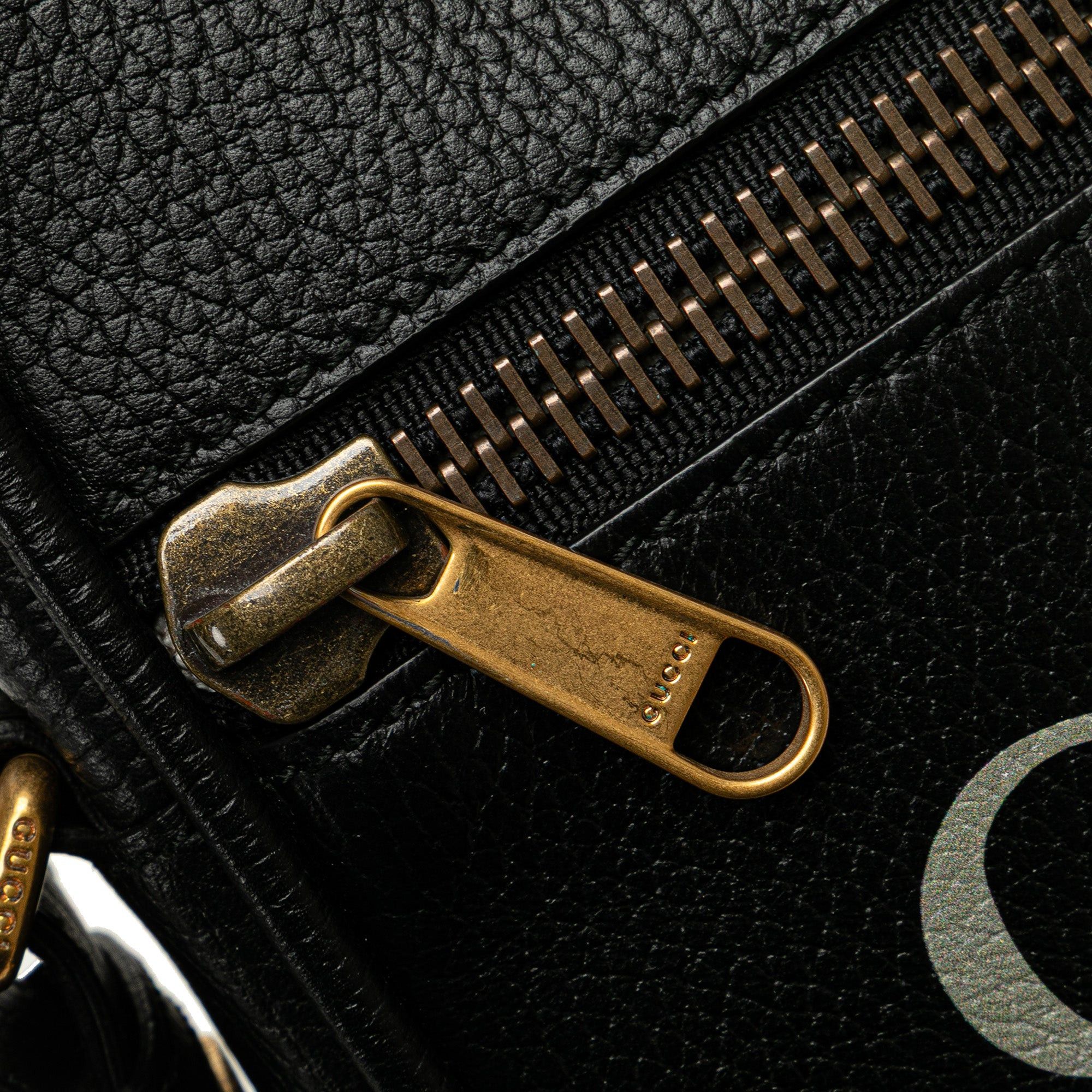 Gucci Gucci Leather Logo Crossbody Black Size ONE SIZE - 10 Thumbnail