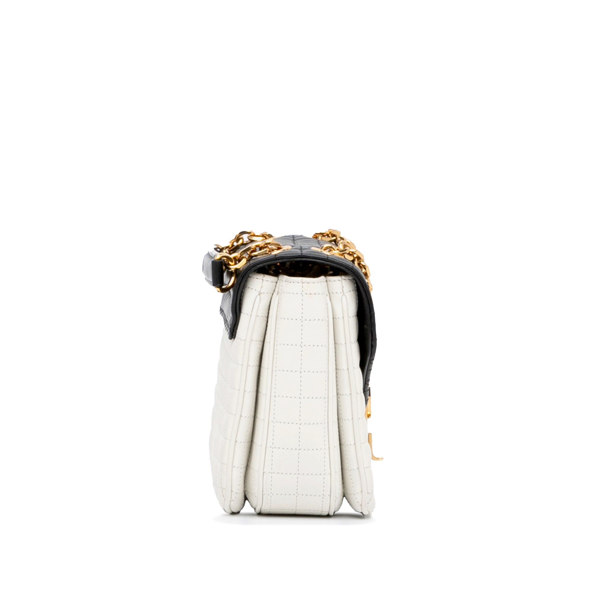 Celine Celine Medium Quilted C Bag White Size ONE SIZE - 2 Thumbnail