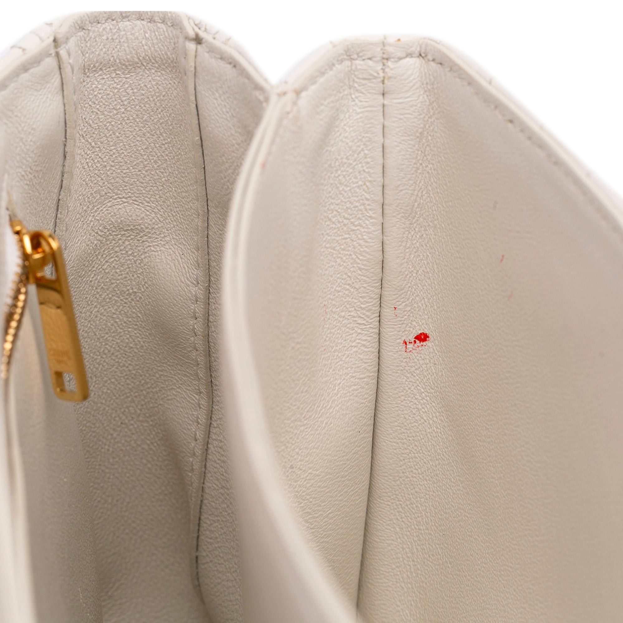 Celine Celine Medium Quilted C Bag White Size ONE SIZE - 13 Thumbnail