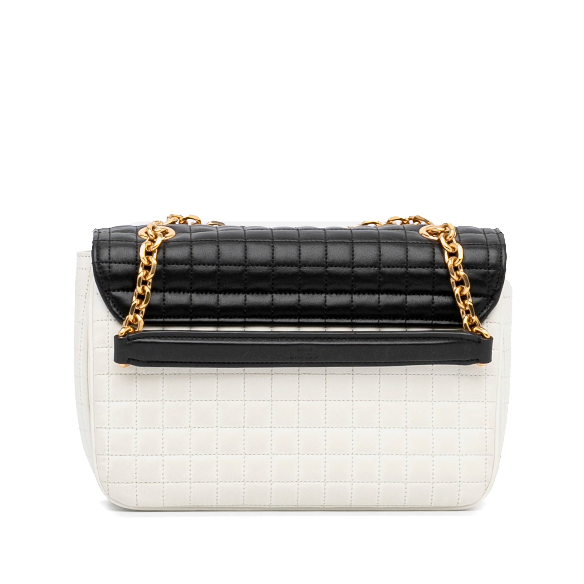 Celine Celine Medium Quilted C Bag White Size ONE SIZE - 3 Thumbnail