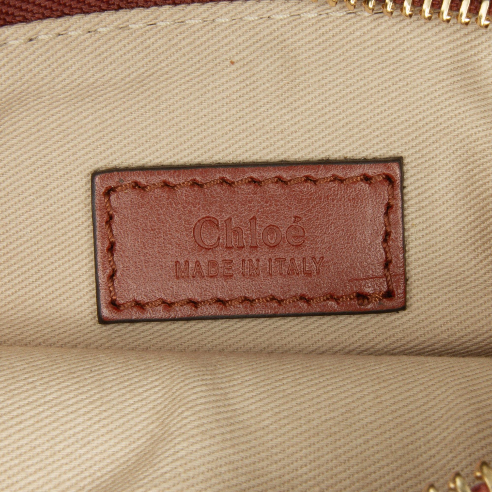 Chloe Chloé Medium Raffia Little Horses Basket Basket Brown Size ONE SIZE - 9 Thumbnail