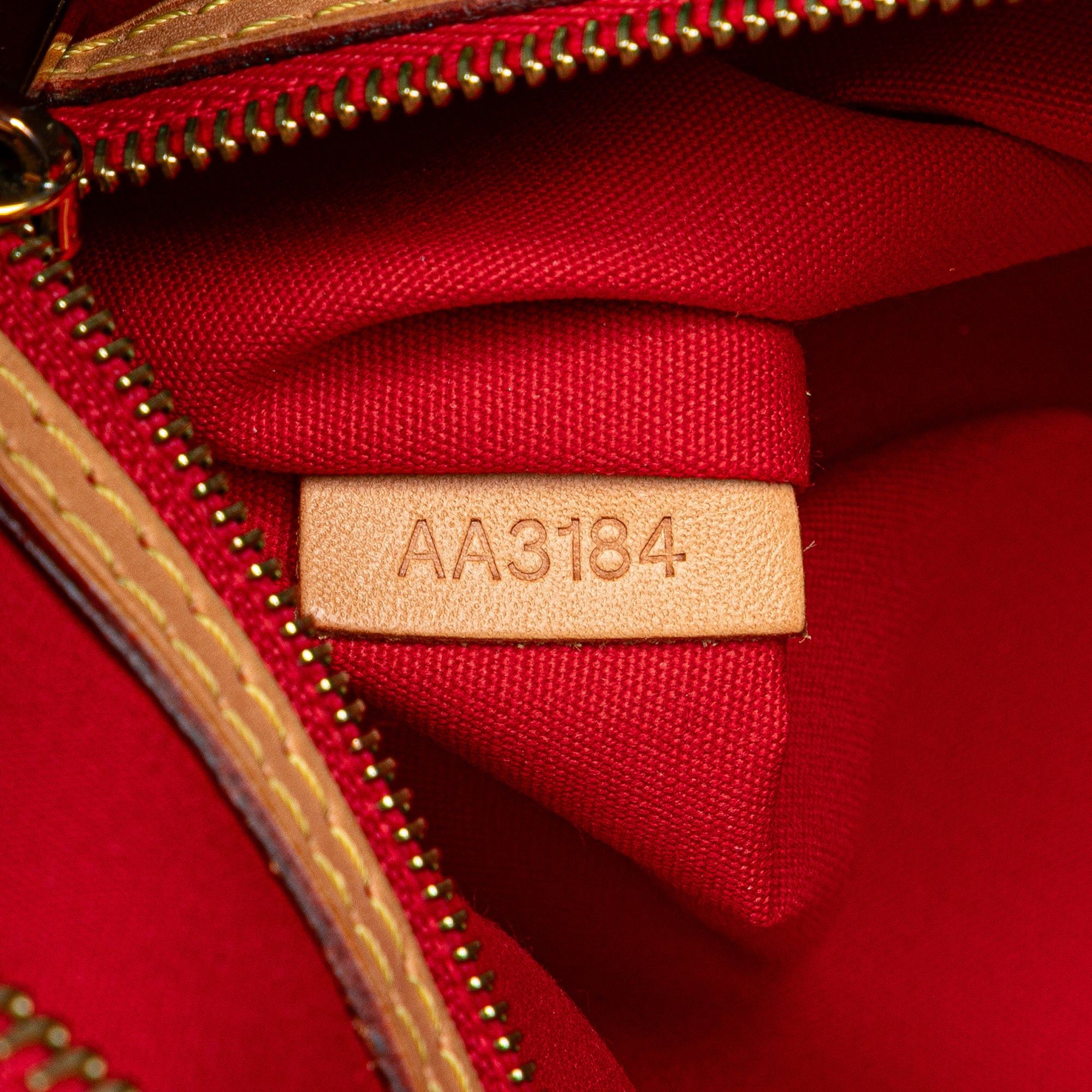 Louis Vuitton Louis Vuitton Monogram Vernis Brea MM Red Size ONE SIZE - 6 Thumbnail