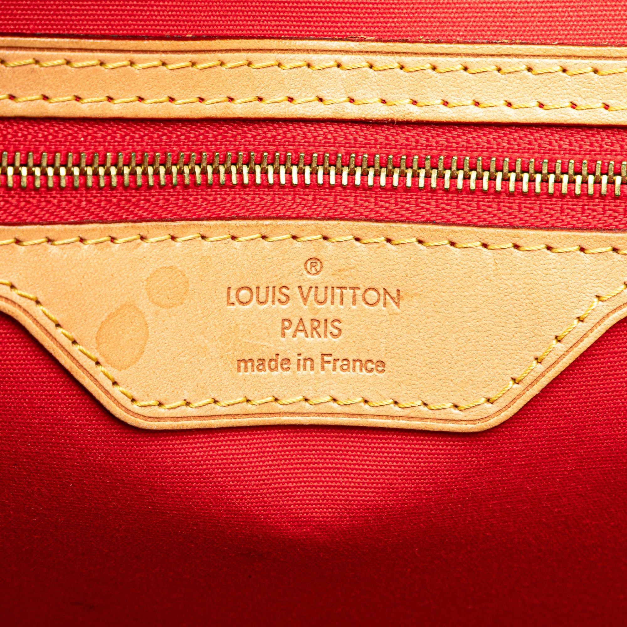 Louis Vuitton Louis Vuitton Monogram Vernis Brea MM Red Size ONE SIZE - 5 Thumbnail