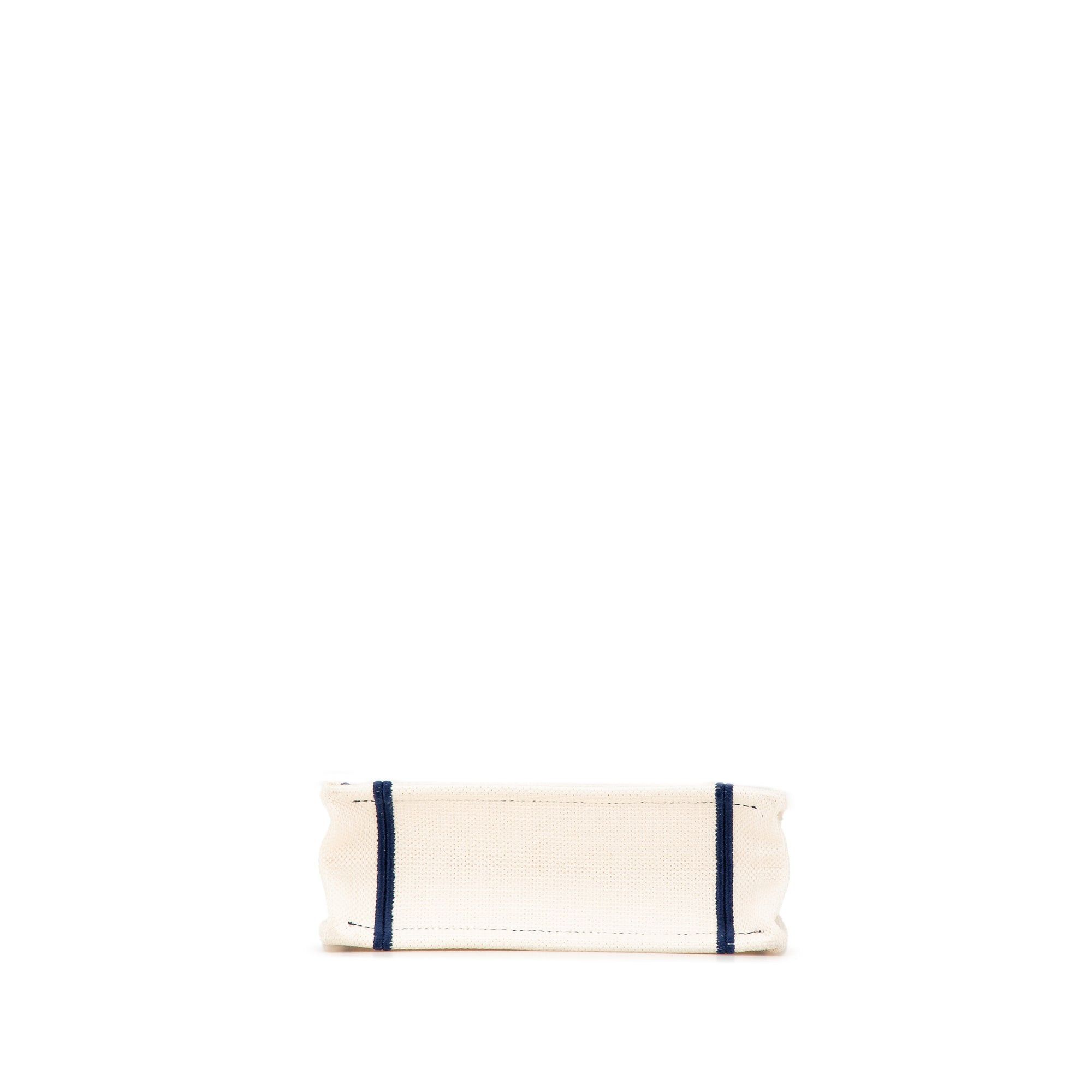 Dior Dior Canvas Embroidered I Love Paris Vertical Book Tote White Size ONE SIZE - 3 Thumbnail