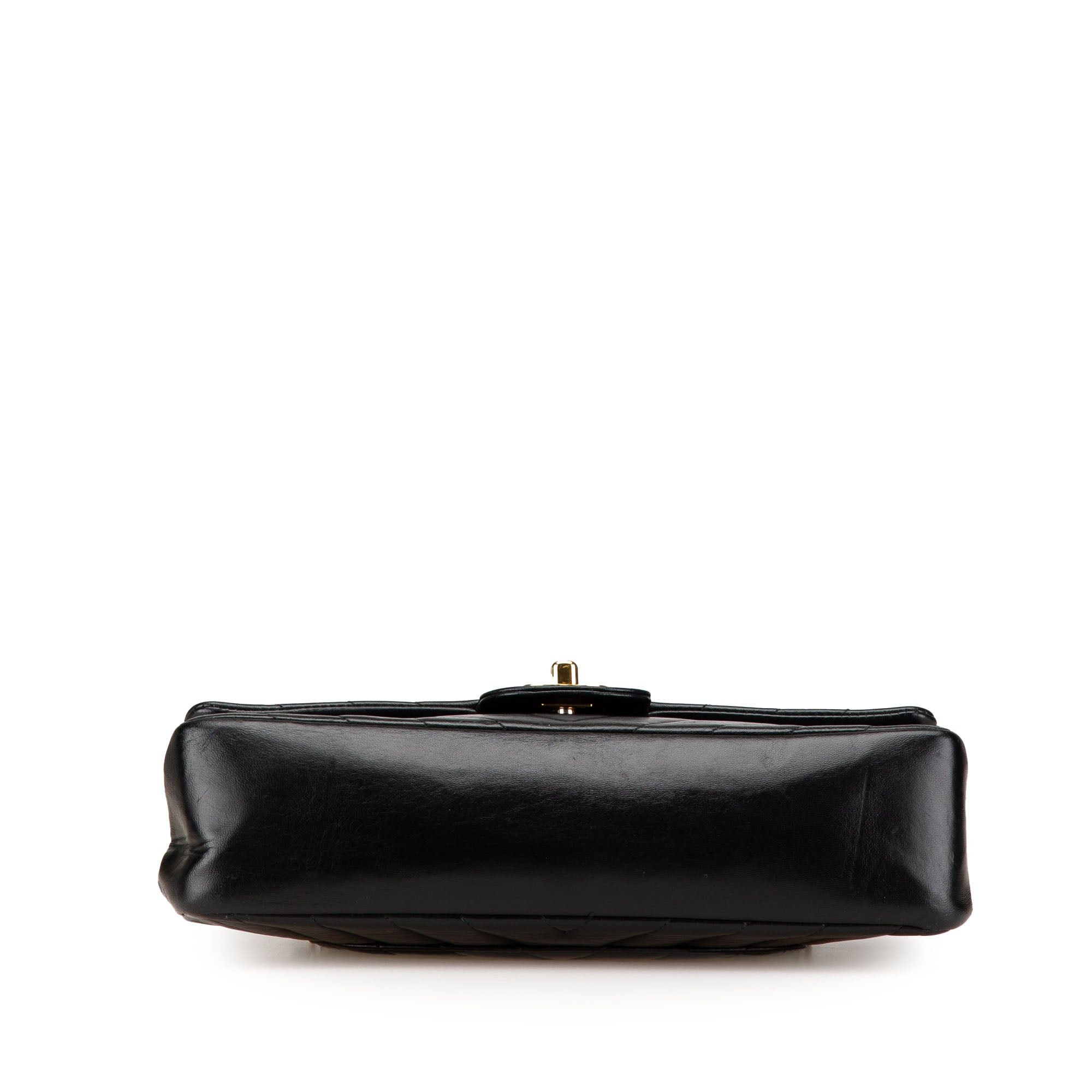 Chanel Chanel Medium Classic Chevron Lambskin Double Flap Black Size ONE SIZE - 3 Thumbnail