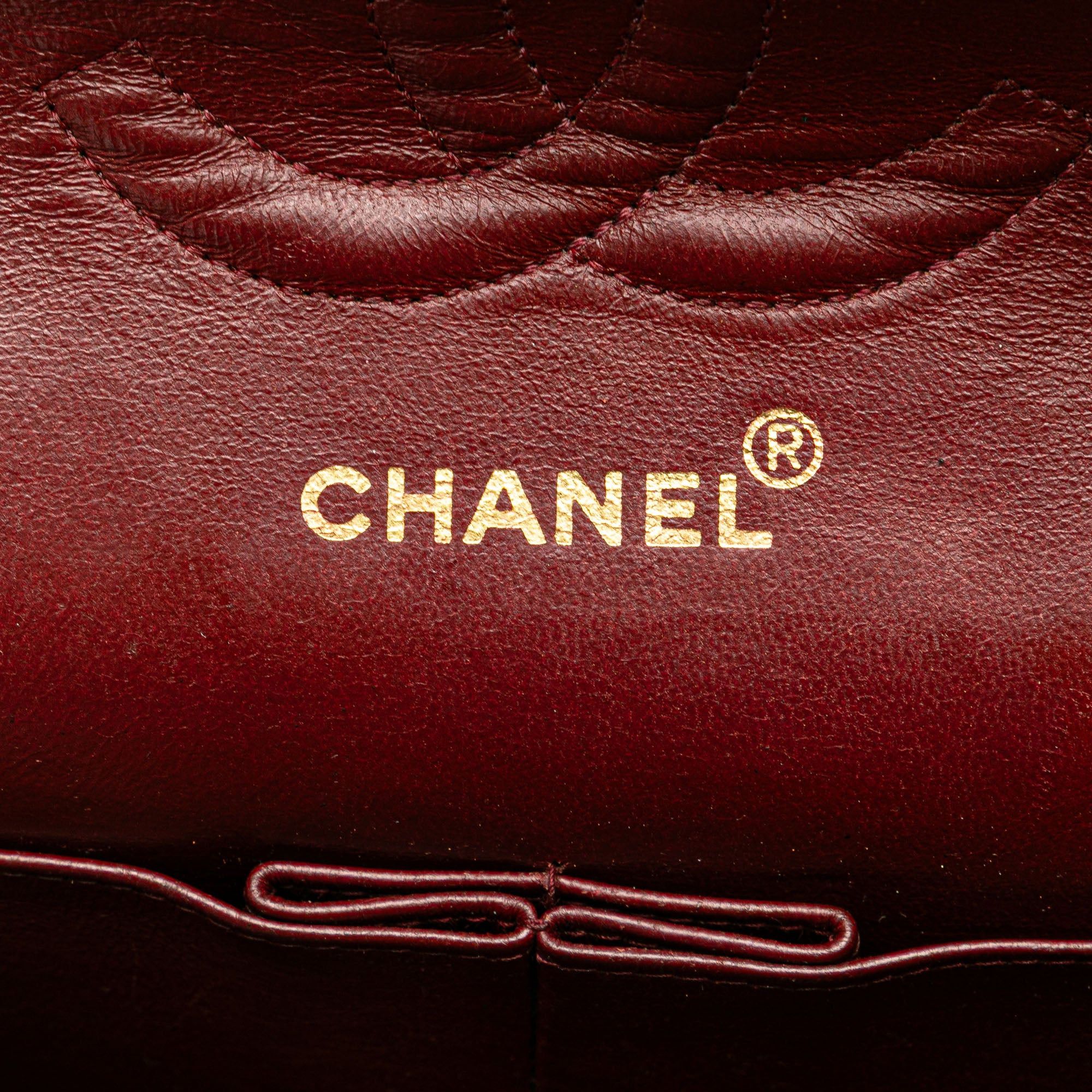 Chanel Chanel Medium Classic Chevron Lambskin Double Flap Black Size ONE SIZE - 5 Thumbnail